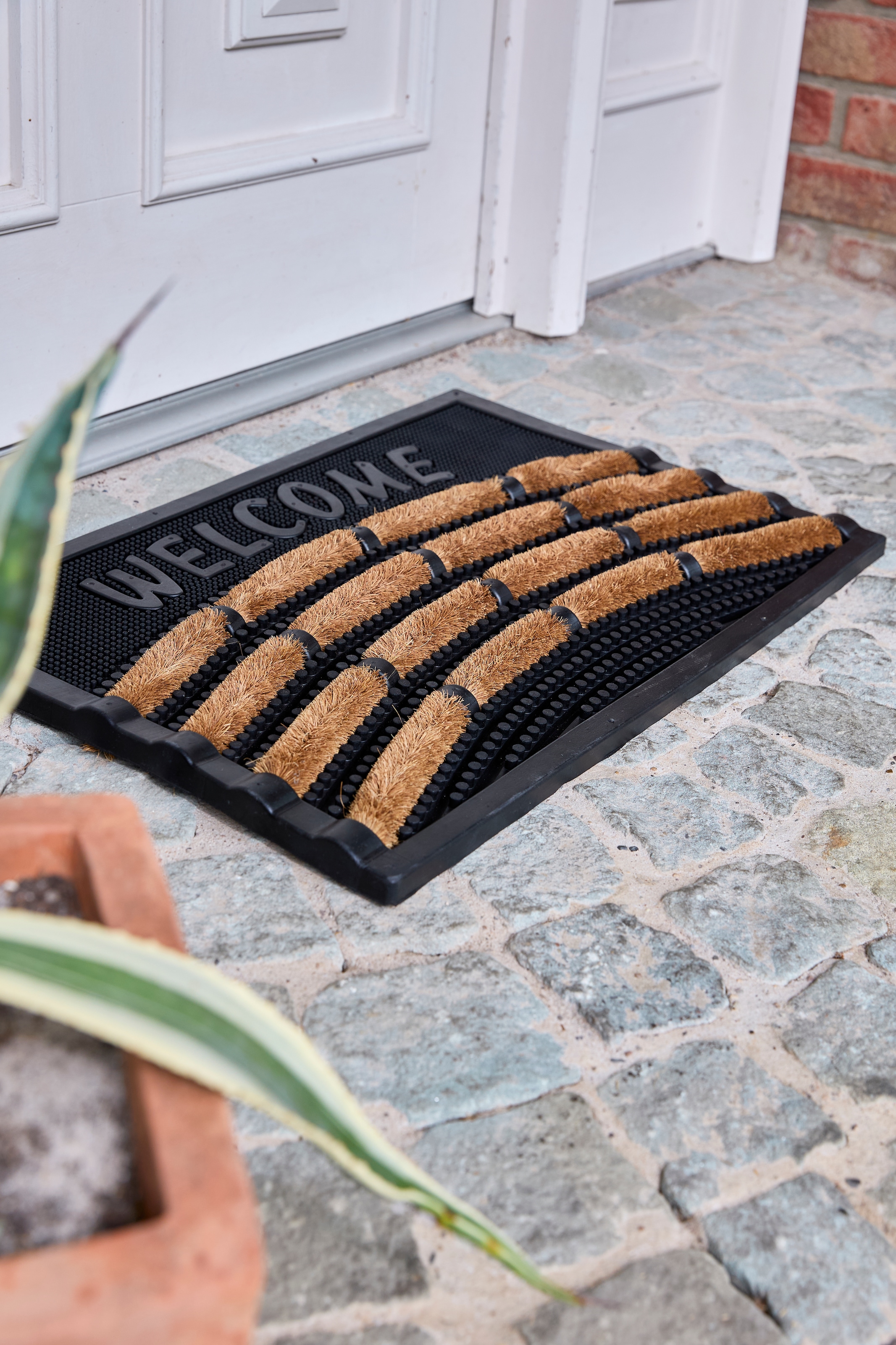 ASTRA Fussmatte »Rimini« rechteckig 30 mm Höhe Schmutzfangmatte, In- und Outdoor geeignet, 40x60 cm