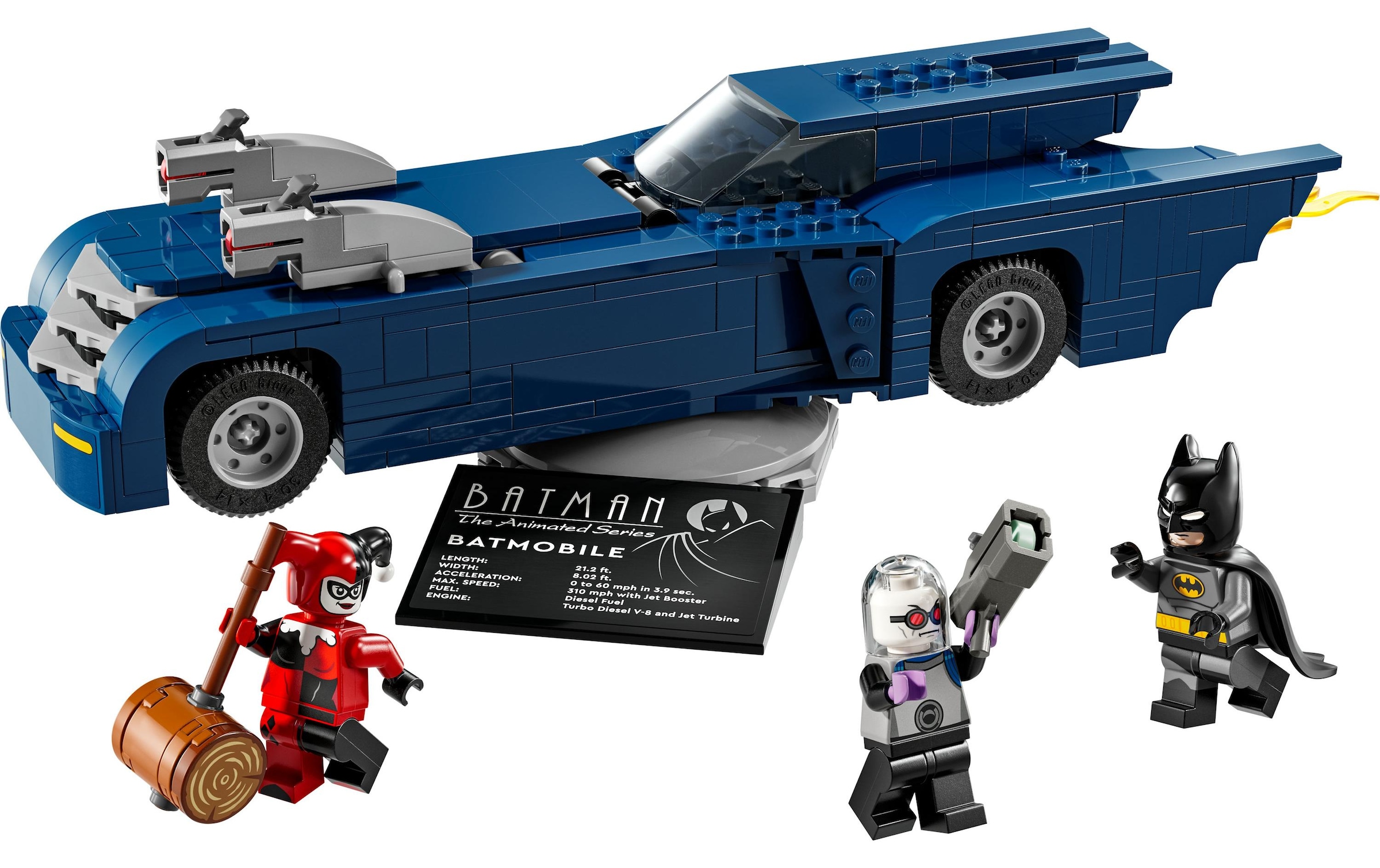 LEGO® Spielbausteine »DC Batman im Batmobil vs. Harley Quinn und Mr. Freeze 76274«, (435 St.)
