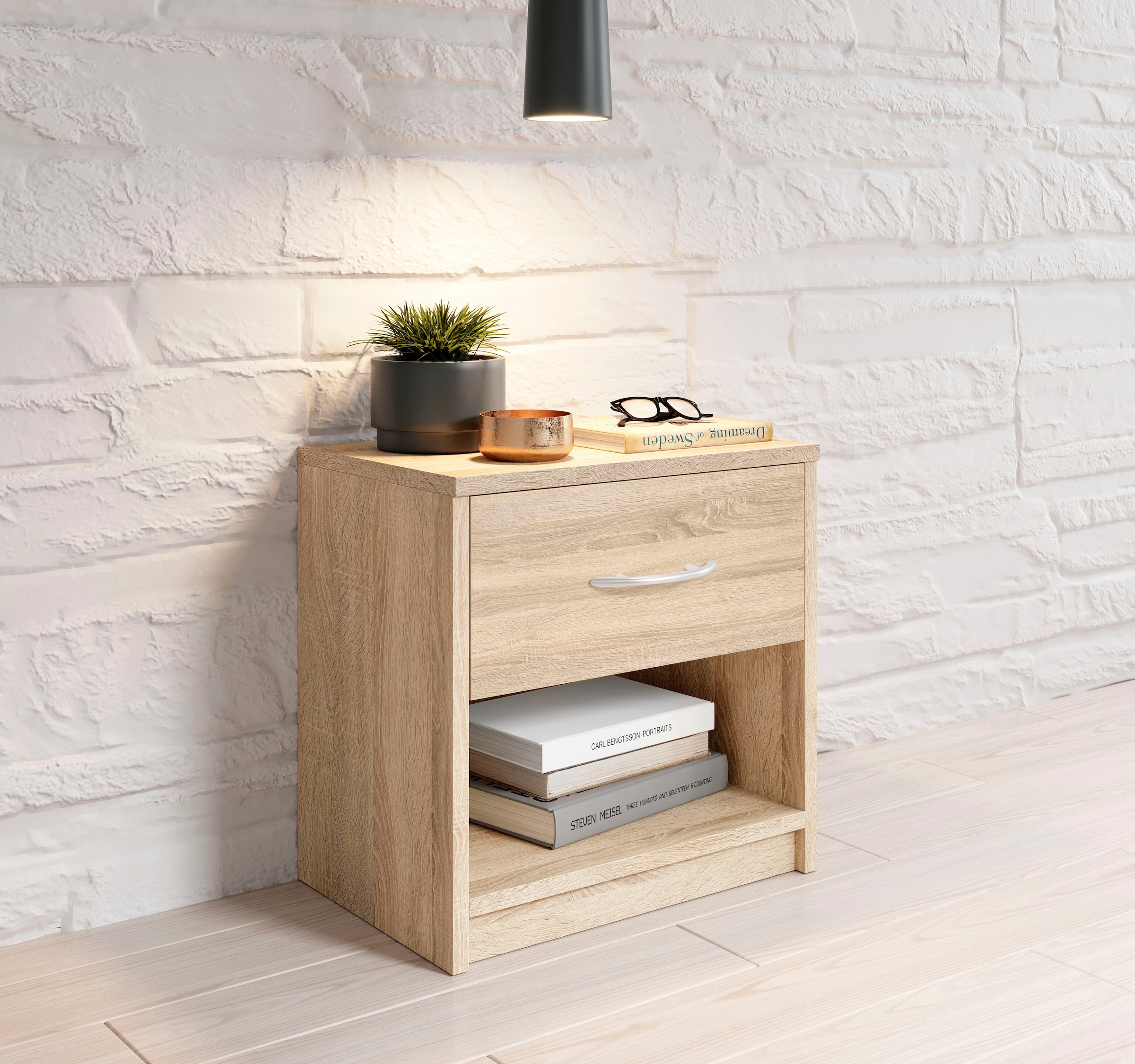 Schlafkontor Table de nuit »Pepe« Breite 39 cm