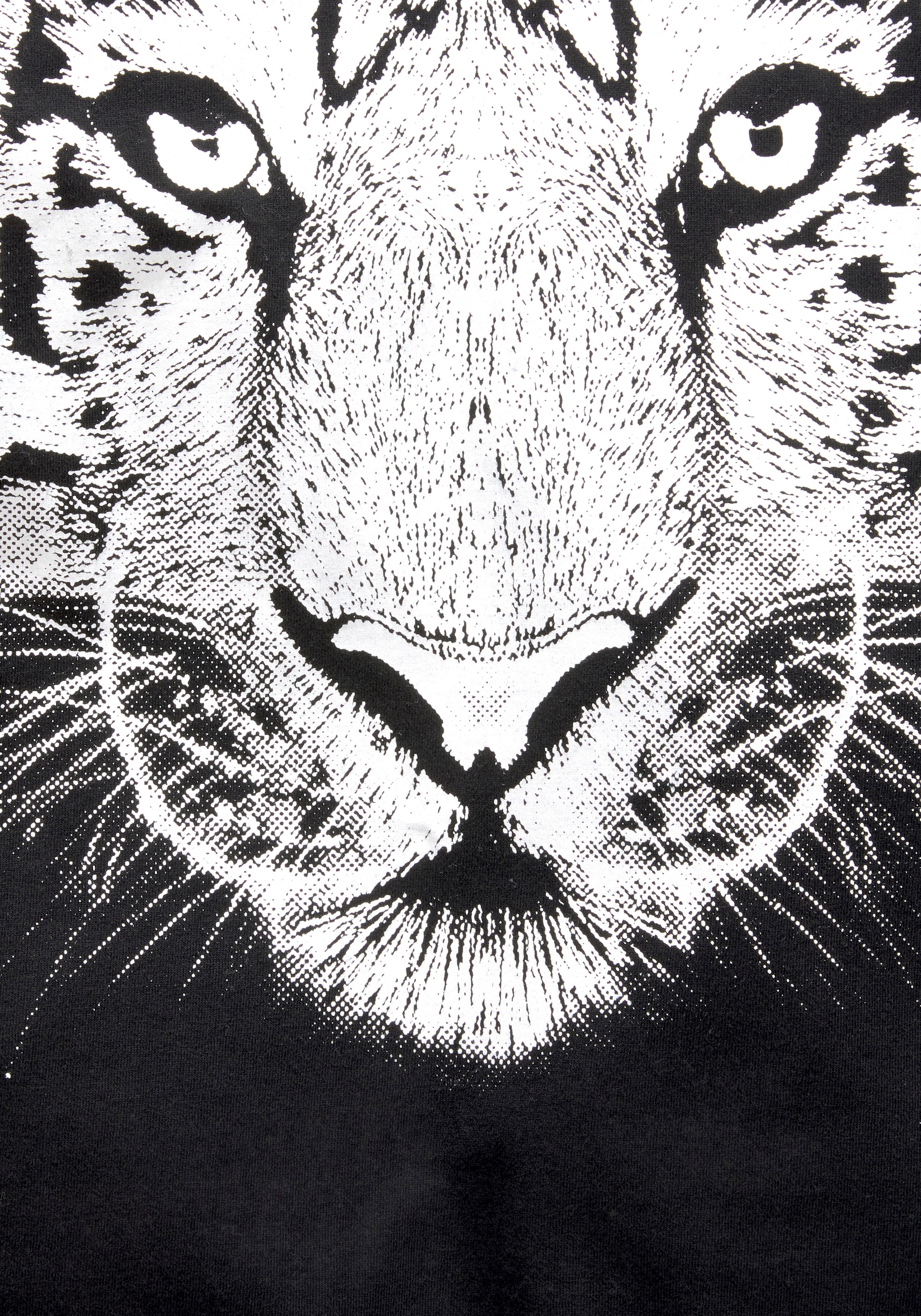 KIDSWORLD Langarmshirt »WHITE TIGER«, grosser Print