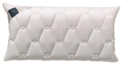 Image of billerbeck Nackenstützkissen »Novum«, Füllung: Superweiche Seite mit 2 verschieden hohen Wellen (viscoelastischer Schaum),Stützkräftige Seite mit 2 verschieden hohen Wellen aus festem Latex, Bezug: 100% Polyester versteppt mit 100% Polyester, (1 St.) bei 