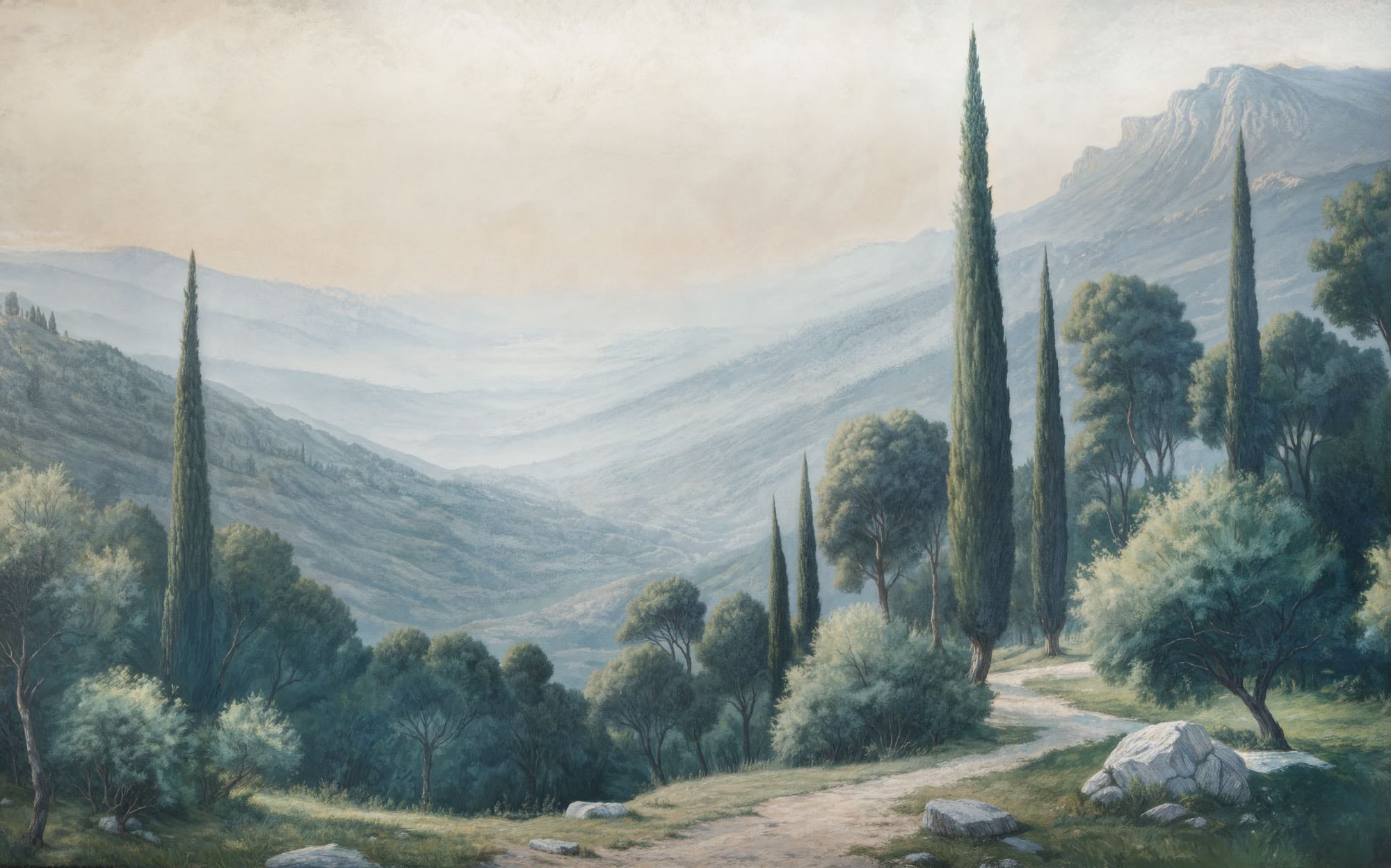 Komar Fototapete »Vlies Fototapete - Elysium - Grösse 400 x 250 cm« Motiv | bedruckt glatt