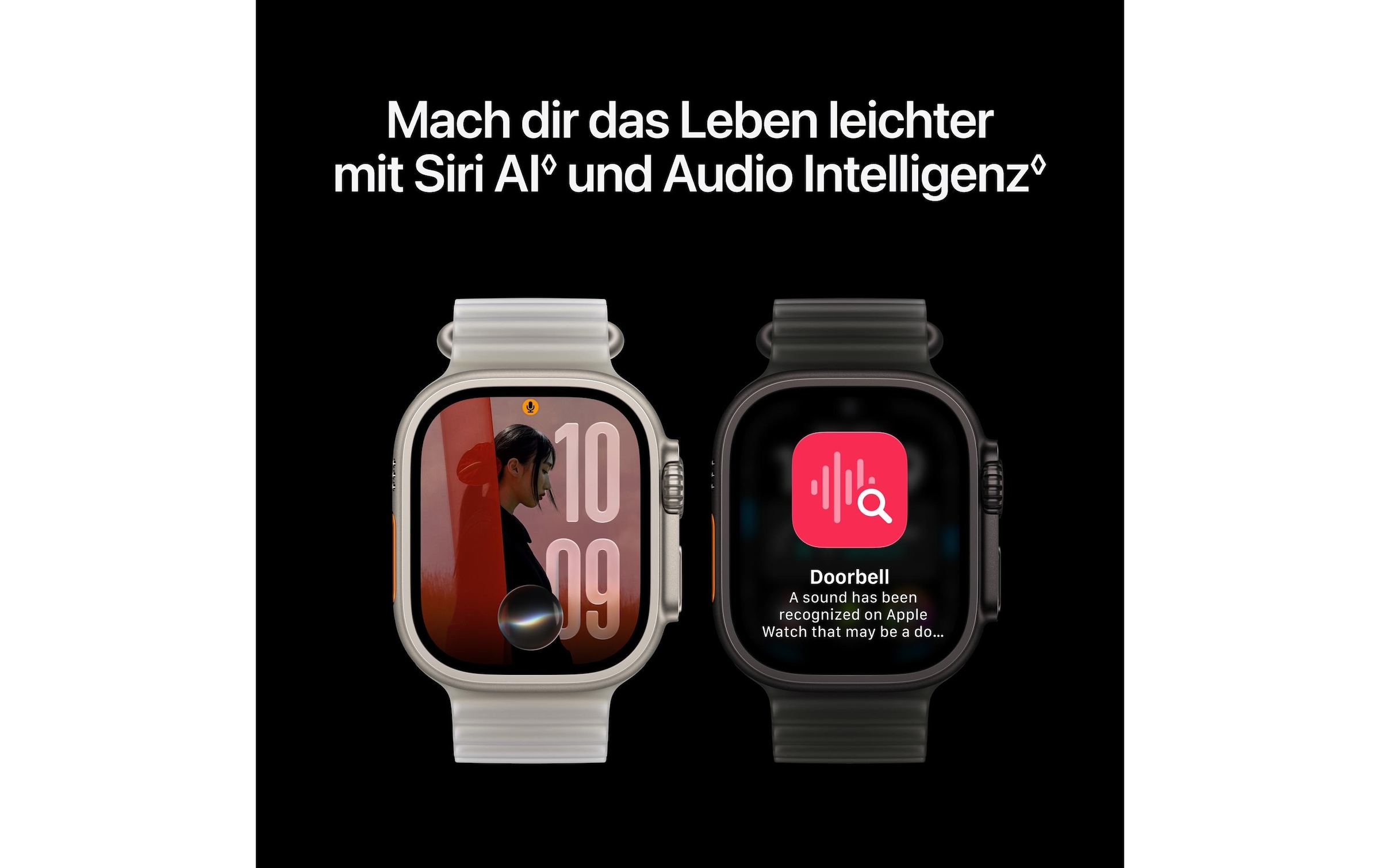 Apple Smartwatch »Apple Watch Ultra 4 Black Titan Ocean Band«