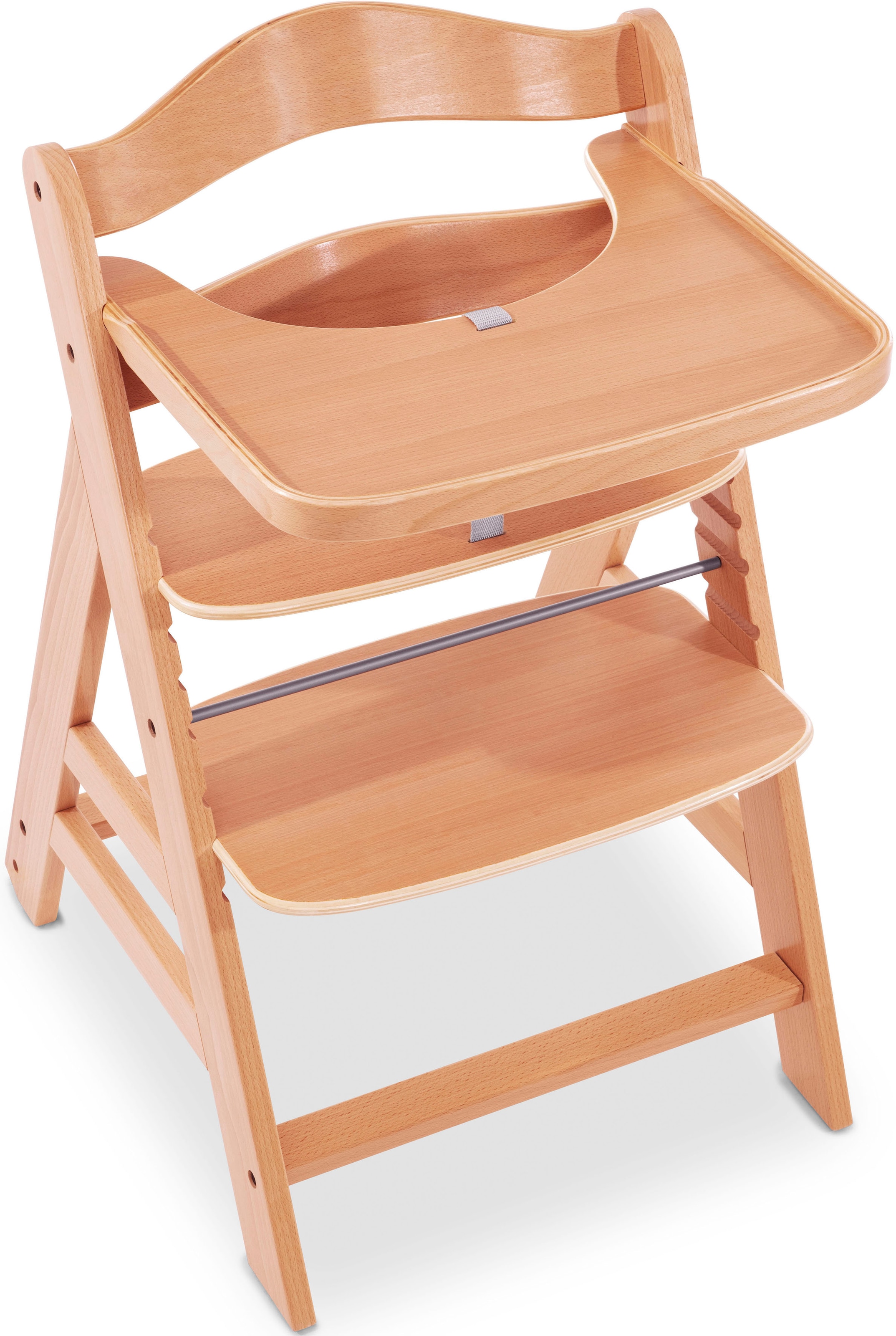Hauck Plateau de chaise haute »Alpha Wooden Tray Essbrett, natur« für Hochstühle Alpha+ und Alpha+ Select