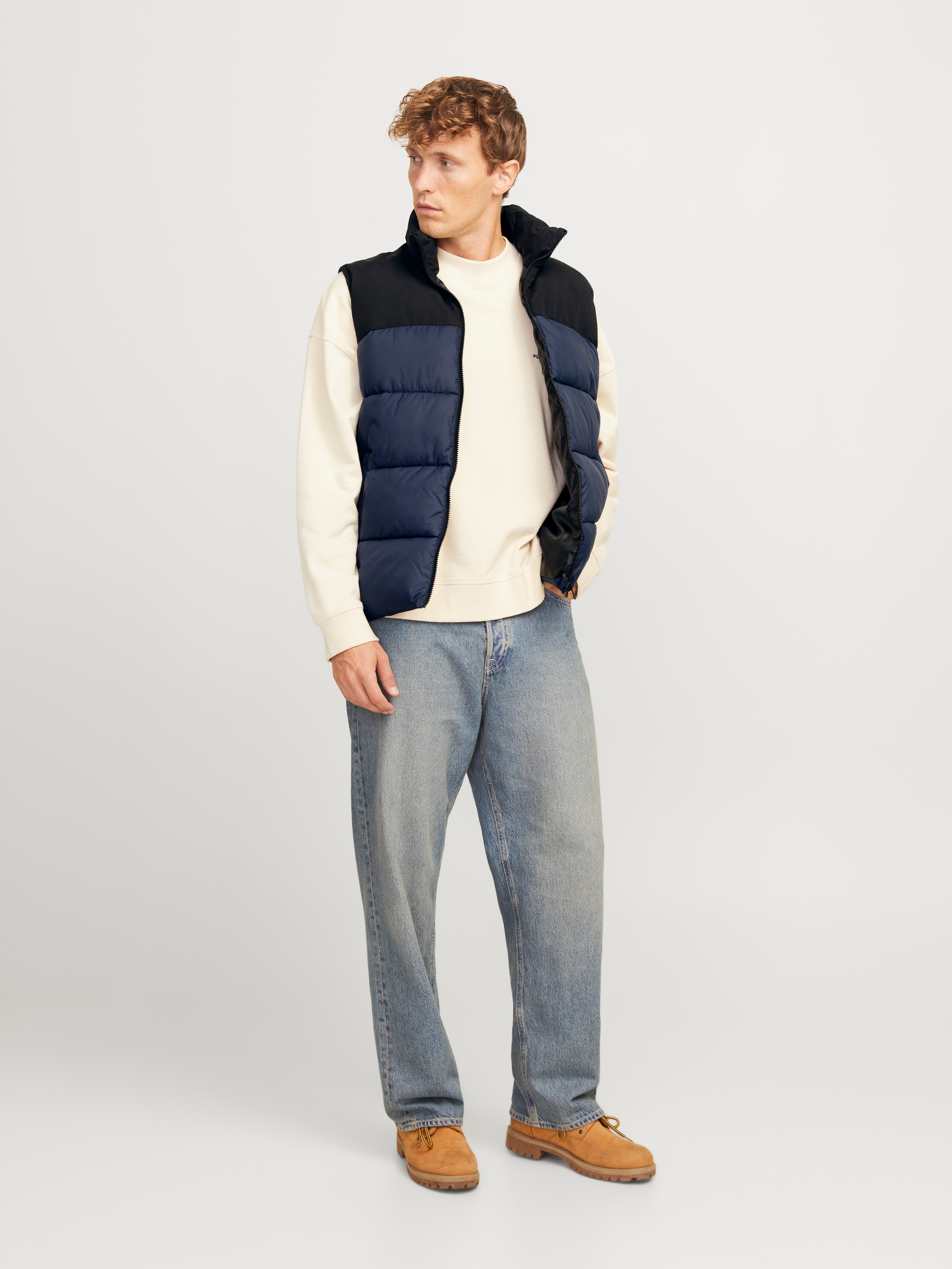 Jack & Jones Steppweste »JJMOON BODYWARMER STAND COLLAR«