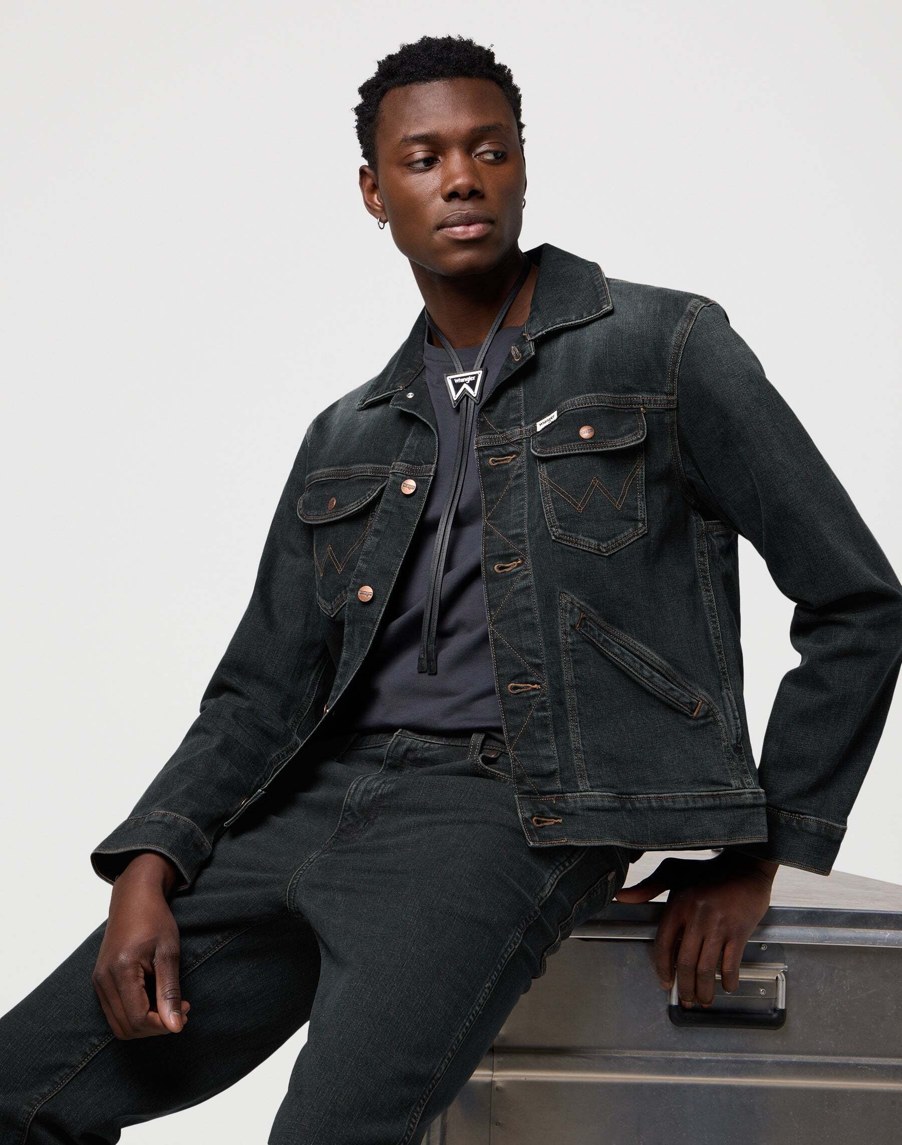 Wrangler Jeansjacke »WRANGLER Jeansjacke 124Mj«