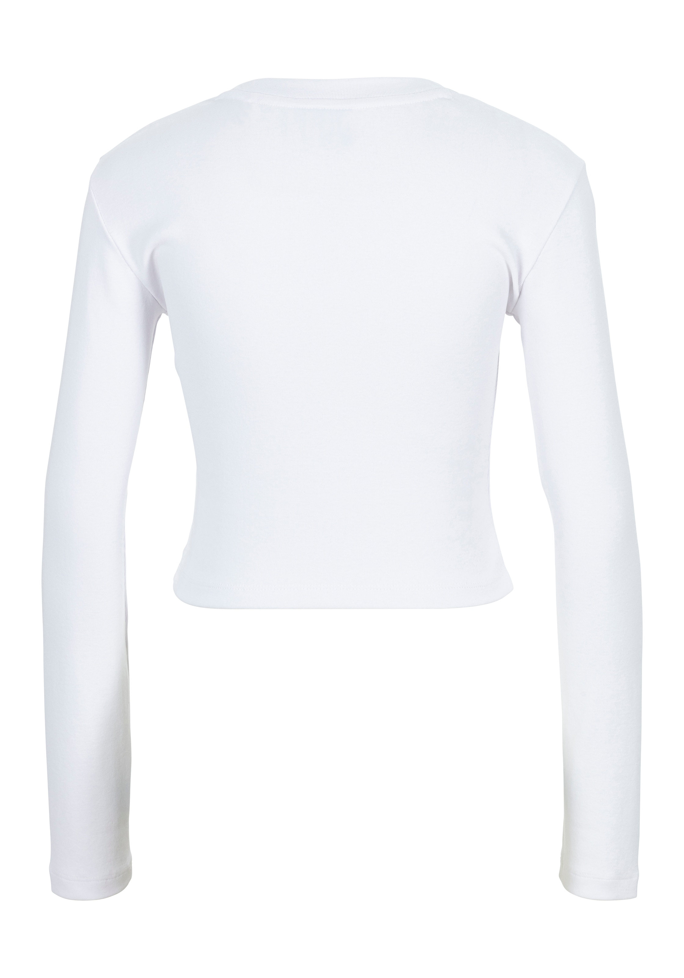 HUGO Blue Langarmshirt »Della«, mit Rundhalsausschnitt
