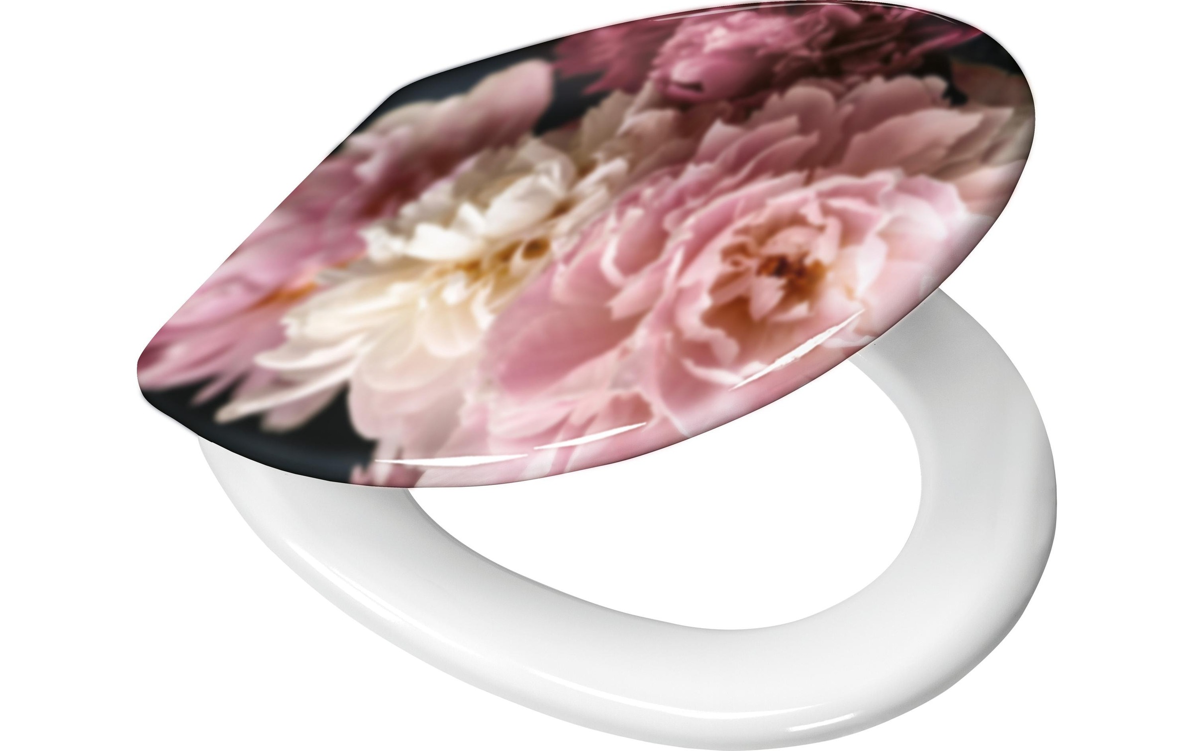 Image of Kleine Wolke WC-Sitz "Rosemarie" Komplett-Set, 37x 45 cm