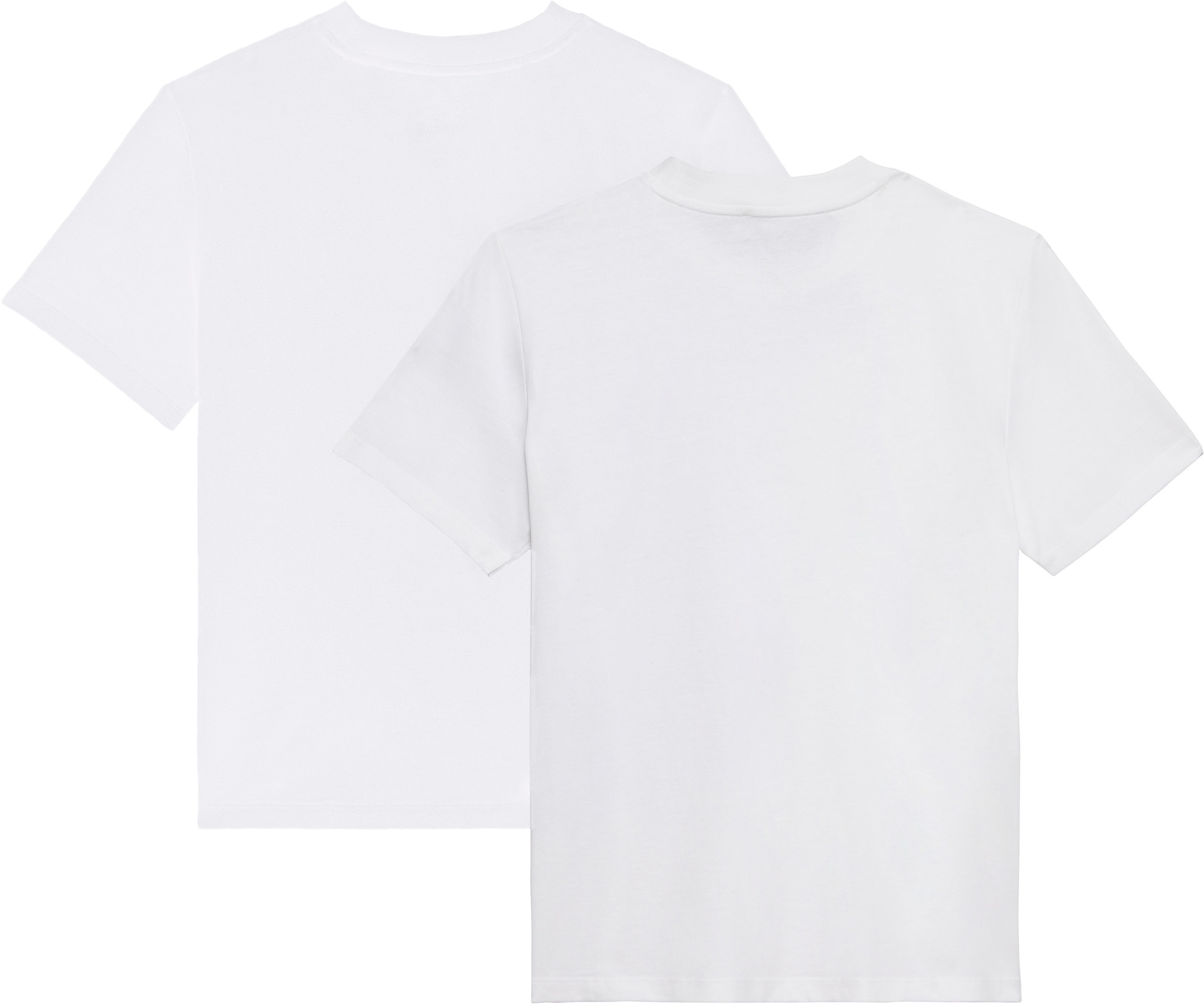 Calvin Klein Jeans T-Shirt »A- Logo CN 2 Pack Tee«, (Packung, 2er-Pack), Mit Rundhalsausschnitt