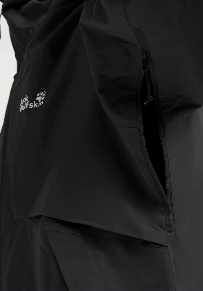 Jack Wolfskin Veste fonctionnelle »FLEXTRAIL 2L JKT M« étanche, respirant, avec base droite