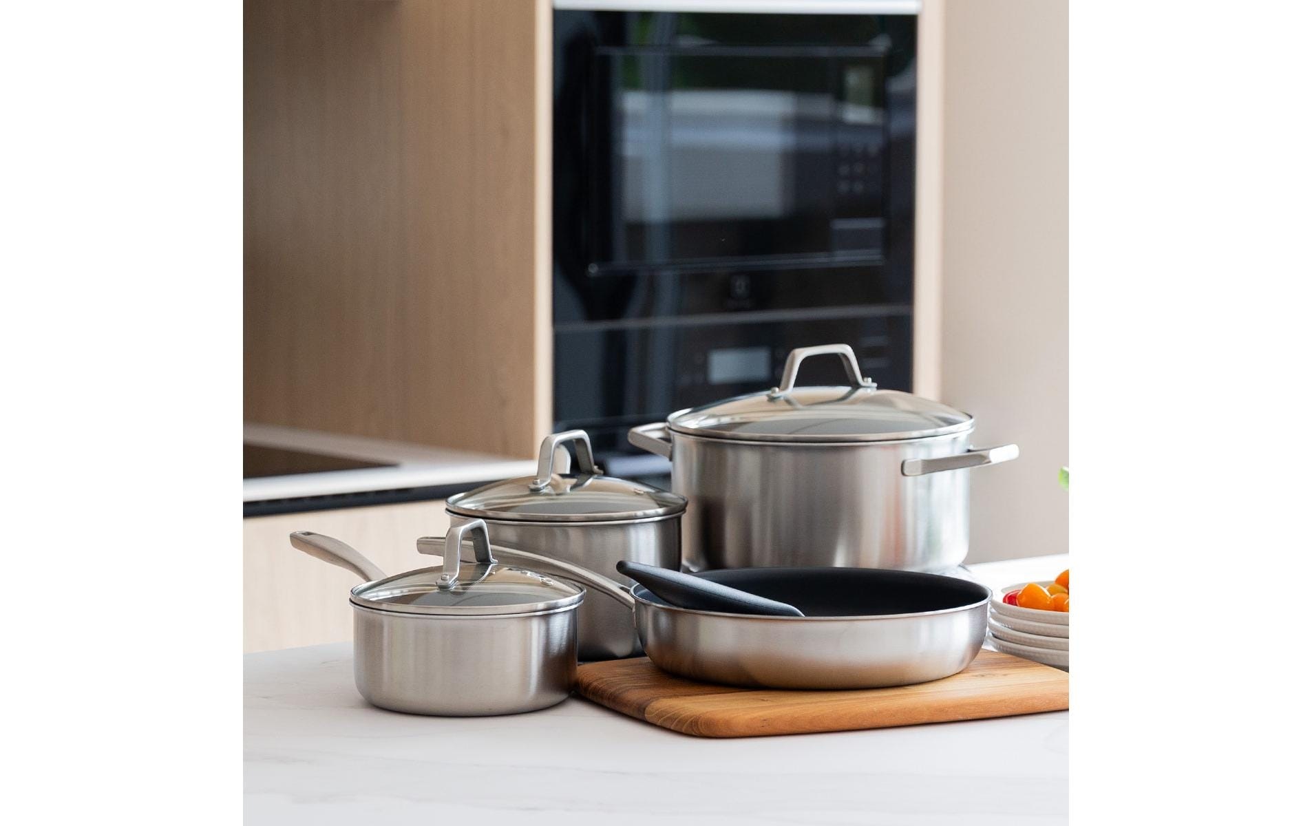   Kochtopf »Lunasol Sirius Terra Multi-Layer 10-tlg.« Aluminium