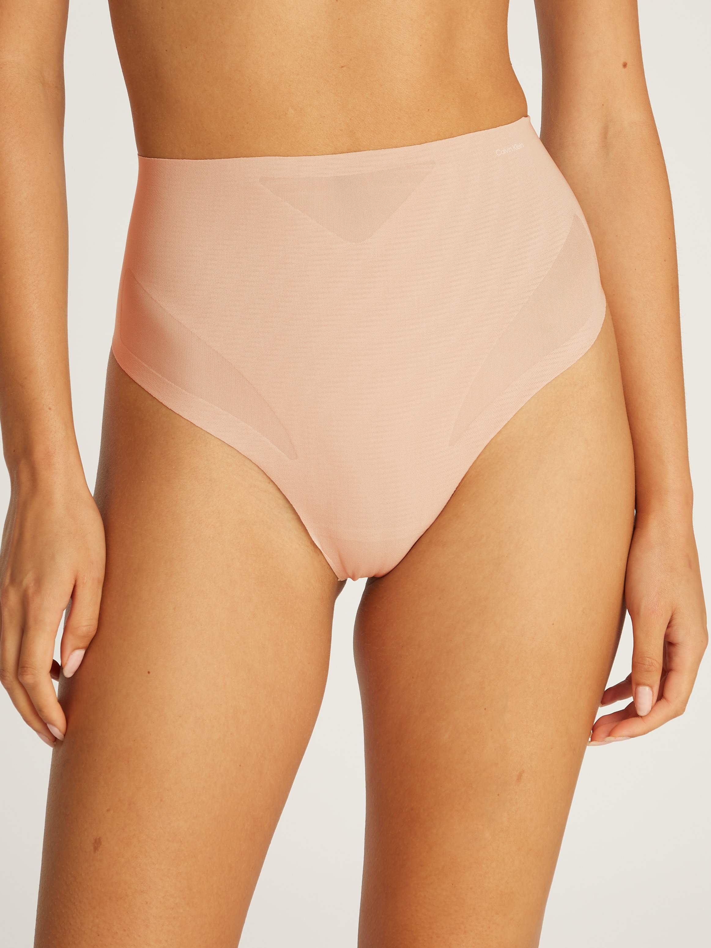 Calvin Klein Underwear Formstring »SCULPTED FIRM MESH THONG«, mit formendem Effekt