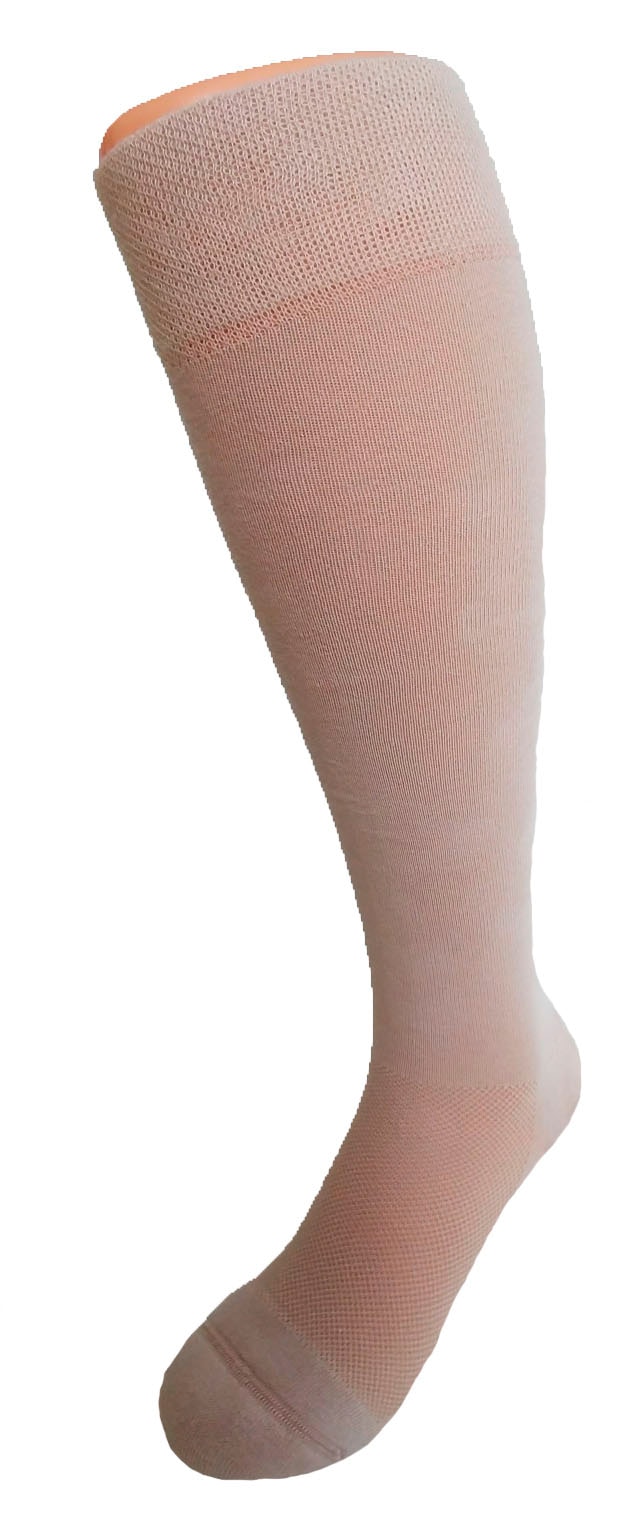 Fussgut Diabetikersocken »Venenfreund Kniestrümpfe mit Airchannel Fussbelüftung«, (2 Paar), verstärkte Fusspolsterung, weiter Bund, Druckentlastung, bequemer Bund