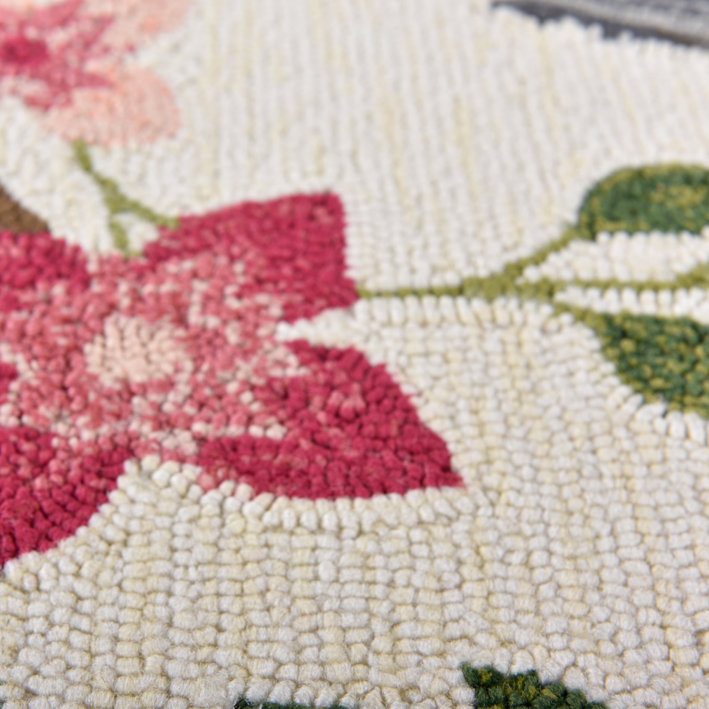 Gino Falcone Tapis »Rosetta 019 Vögel« Rectangulaire 15 mm Höhe particulièrement doux grâce à la microfibre, adapté intérieur et extérieur, salon