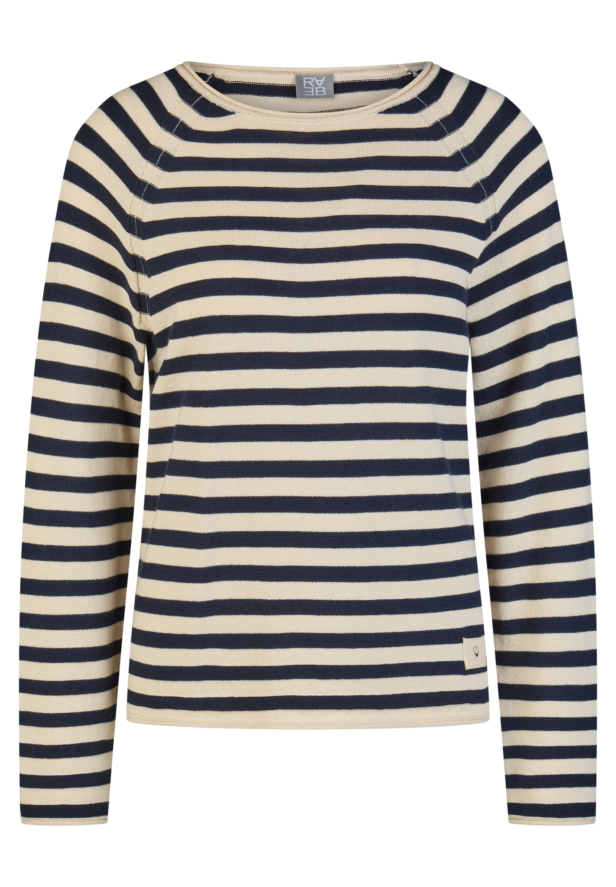 Rabe Pull en tricot avec motif rayures
