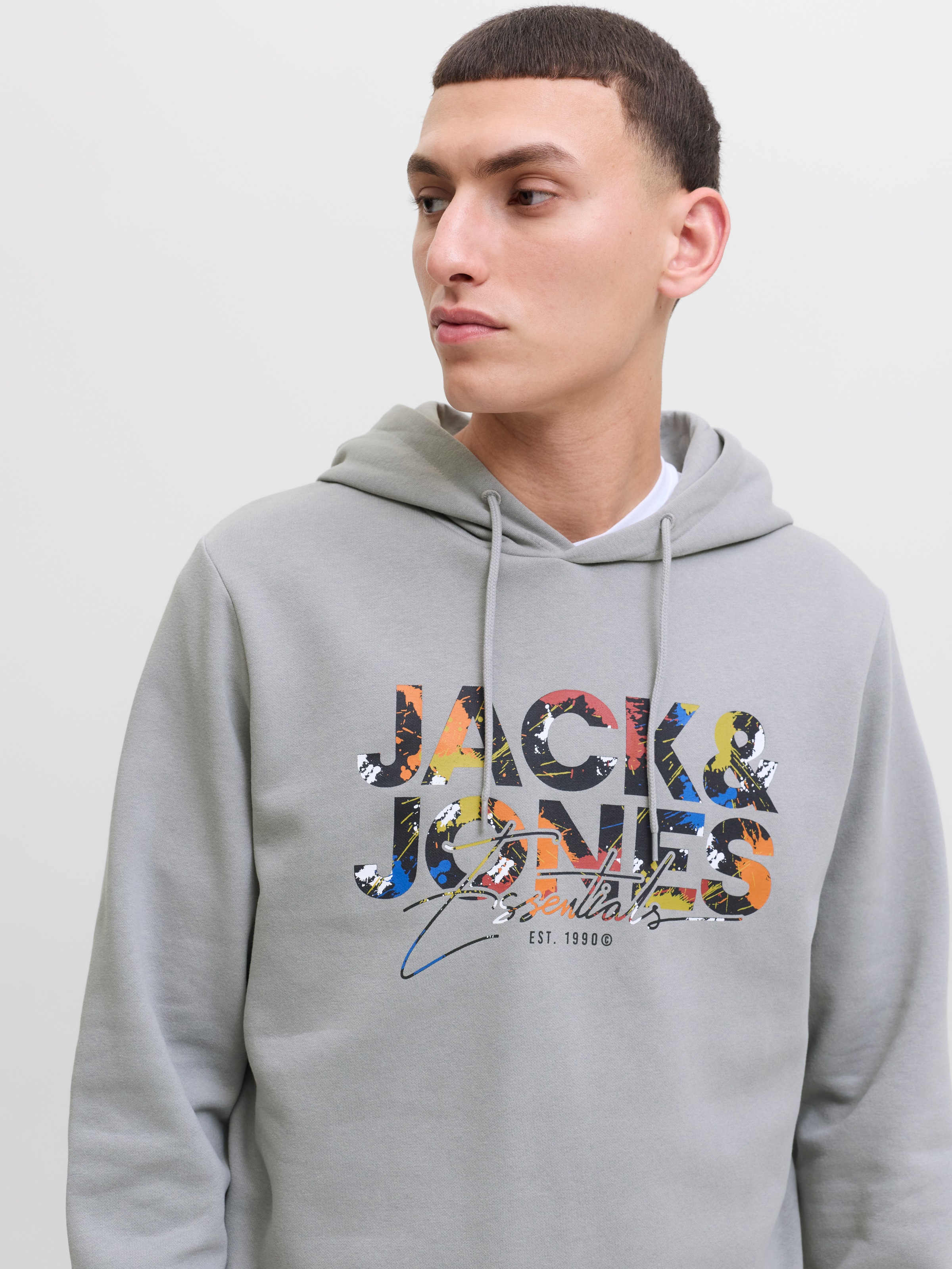 Jack & Jones Kapuzensweatshirt »JJGEPLAS SWEAT HOOD«