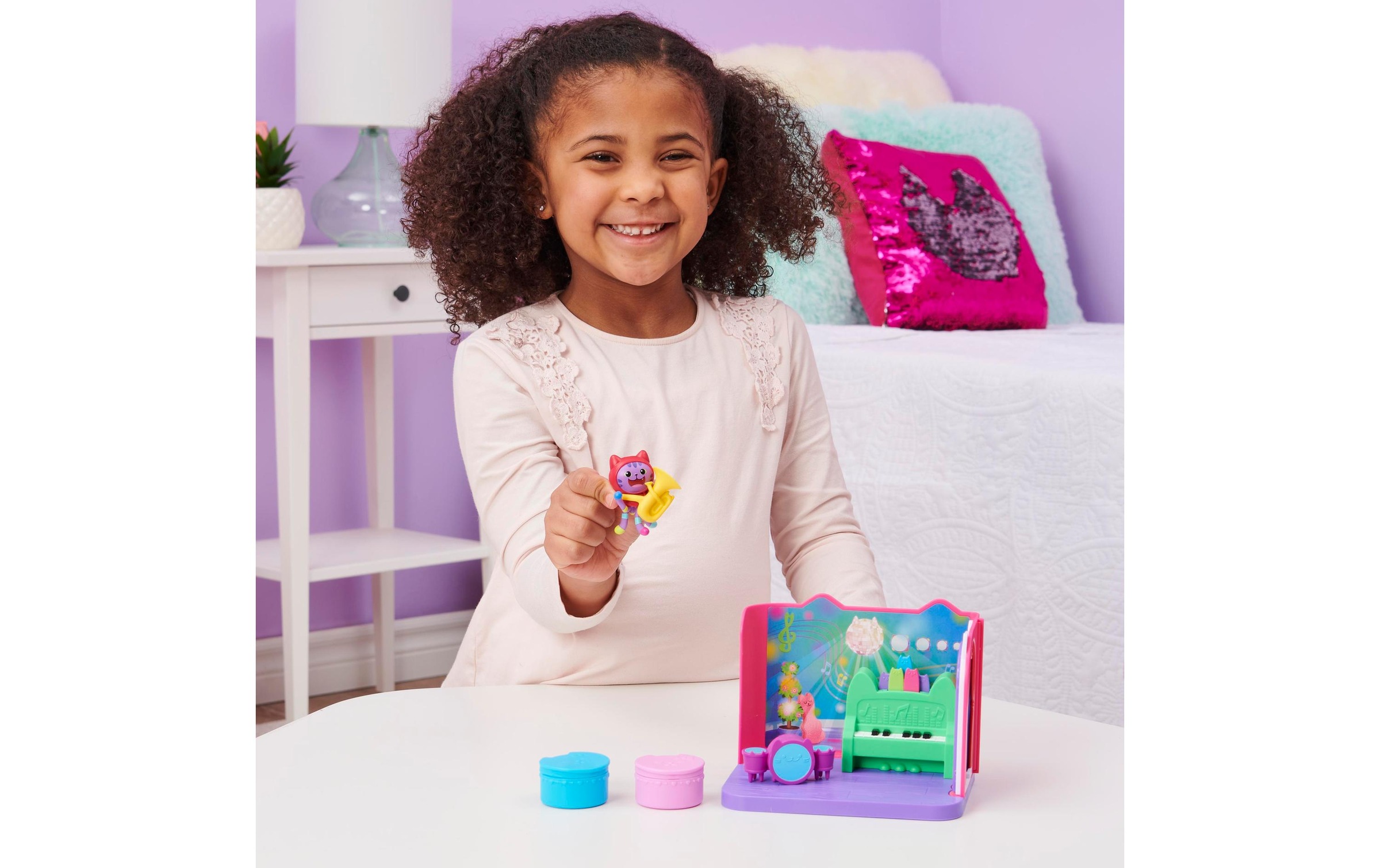 Spielwelt »Spinmaster Gabby's Dollhouse Catnips Musikzimmer Deluxe Rooms«