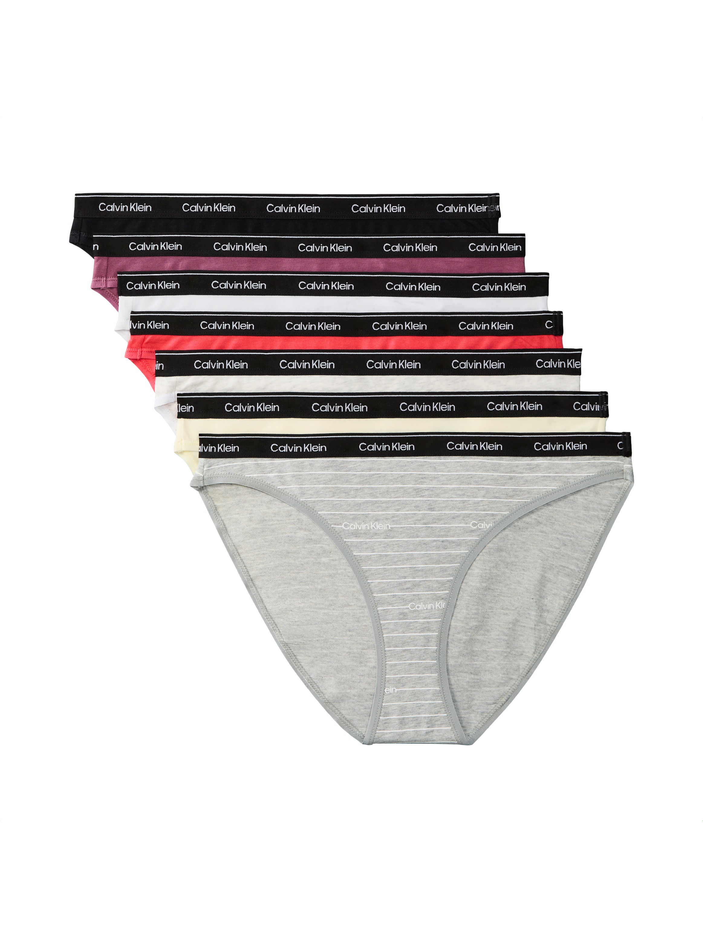Image of Calvin Klein Underwear Bikinislip "BIKINI 7PK" Packung, 7er-Pack, Körpernahe Passform mit elastischem Bund