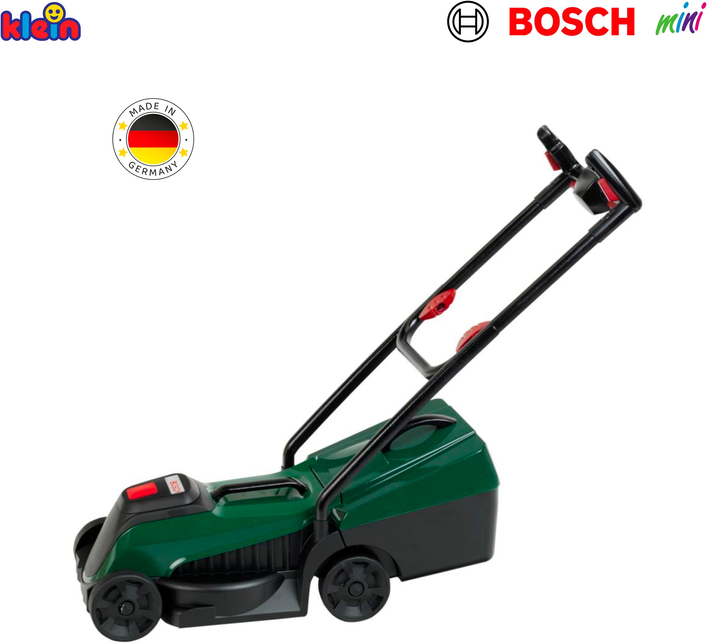 Klein Kinder-Rasenmäher »Bosch mini, Rotak II mit Sounds«, und Licht; Made in Germany