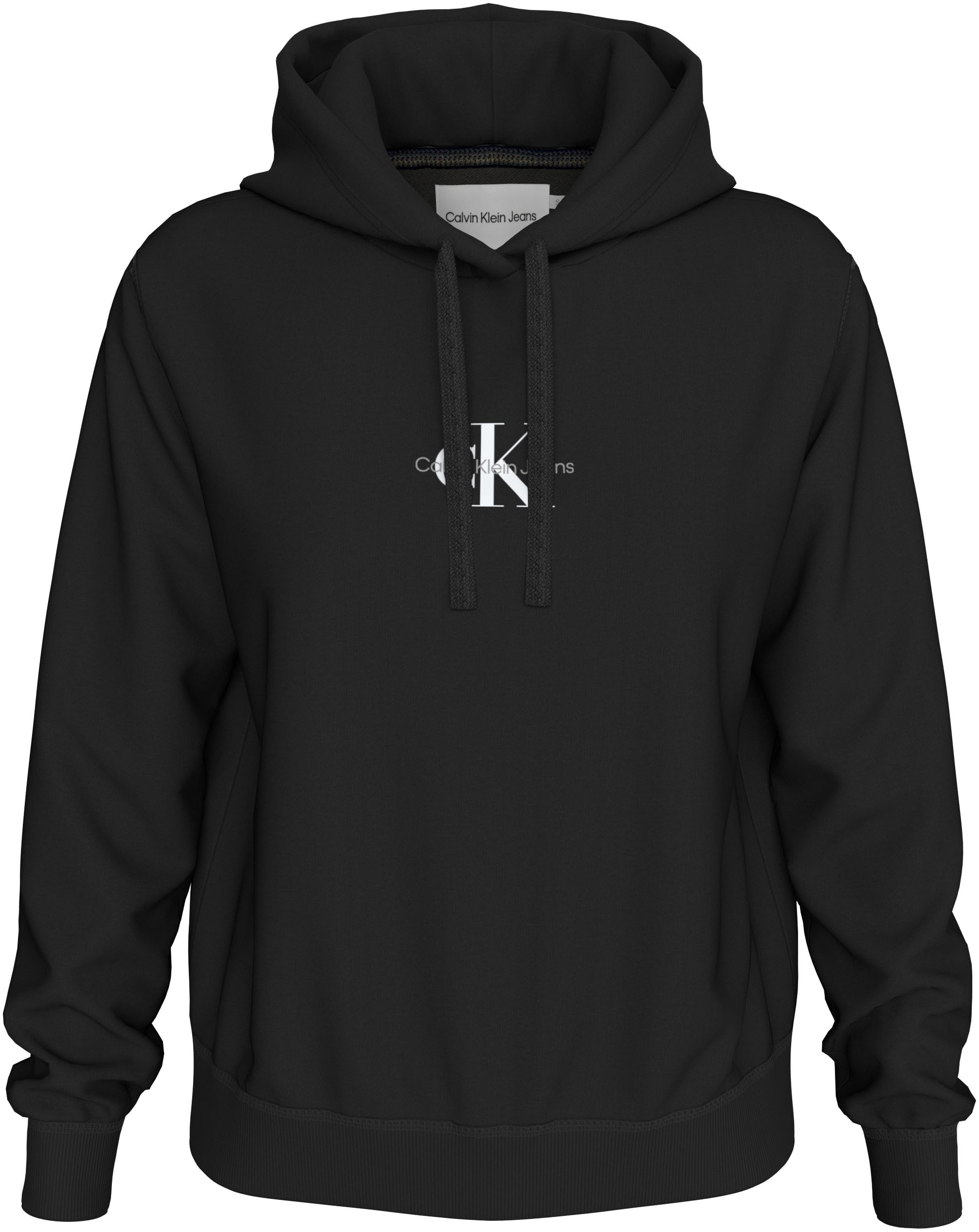 Calvin Klein Jeans Kapuzensweatshirt »MONOLOGO REGULAR HOODIE«, mit Logoprägung