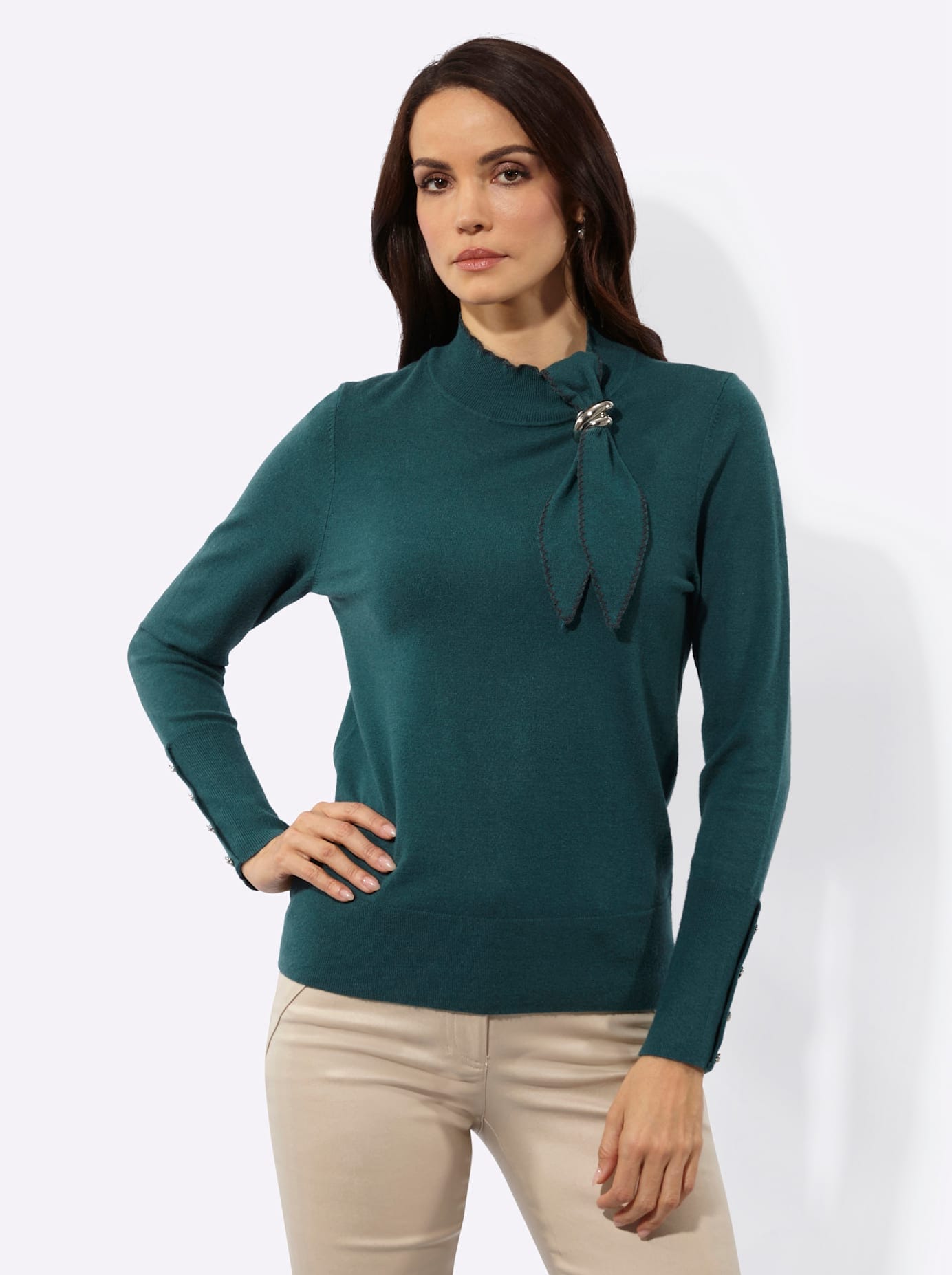 creation L Strickpullover »Modal-Mix-Pullover«