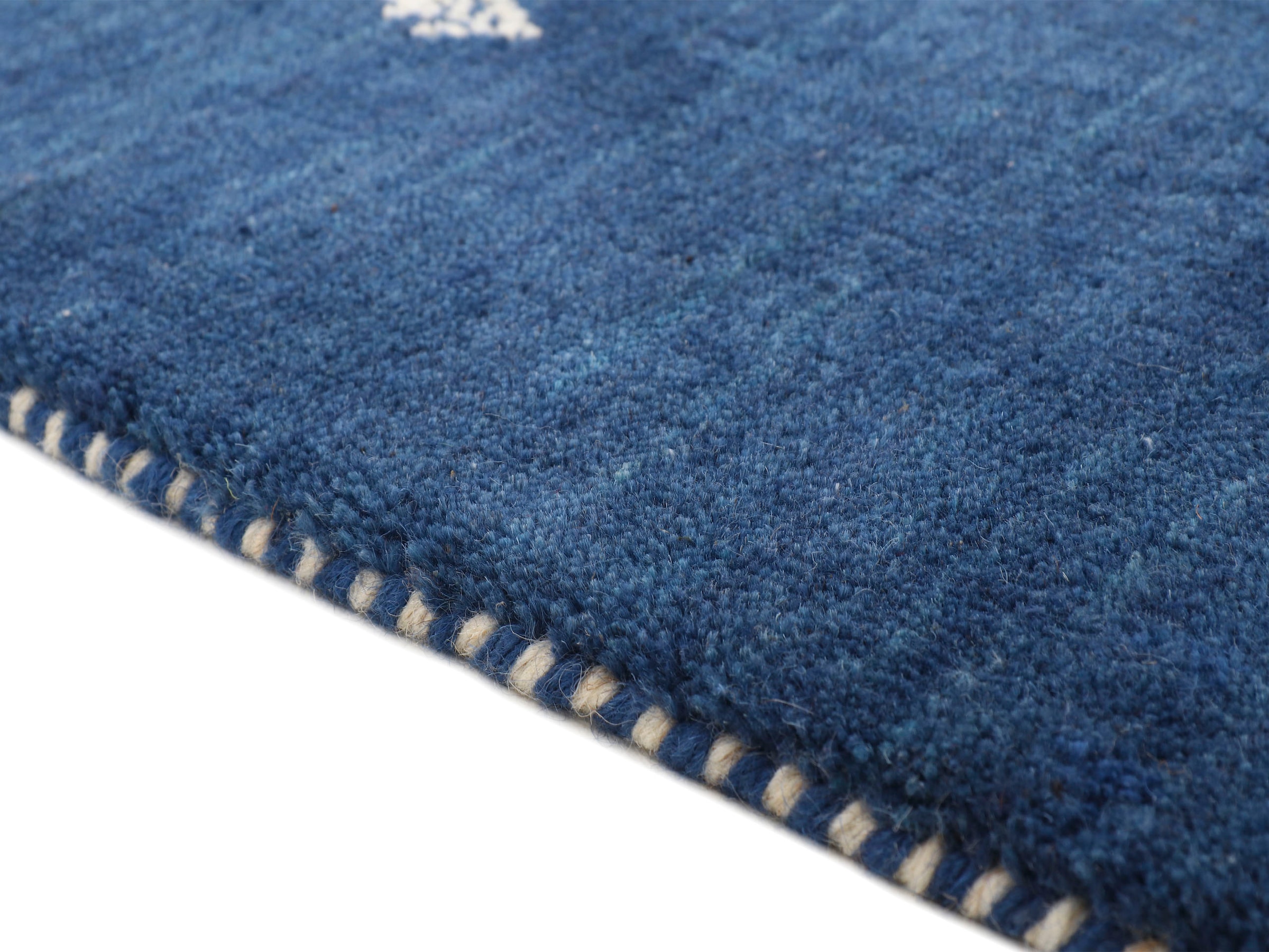 carpetfine Wollteppich »Gabbeh Uni, auch als Läufer erhältlich«, rechteckig, 15 mm Höhe, reine Wolle, handgewebt, Gabbeh Loom Tiermotiv, grosse Farbauswahl