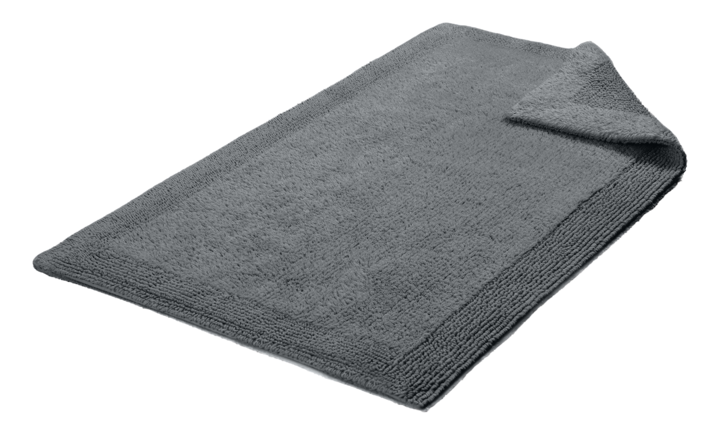 GOODproduct Tapis de bain »Kapra, Badvorleger, Badezimmer Teppich« Höhe 14 mm mit Bordüre, Badteppich, Badematte, Baumwolle
