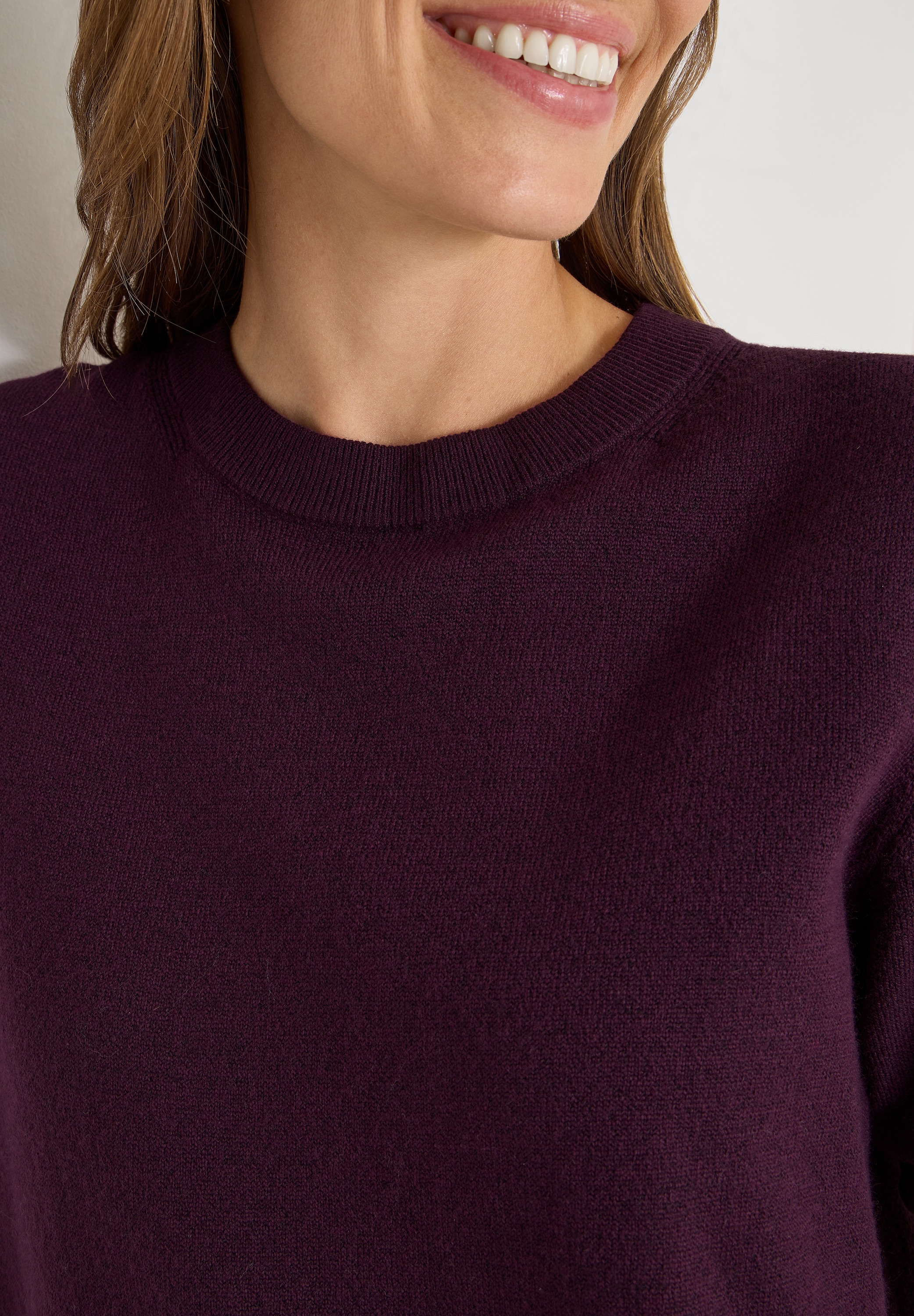 Cecil Strickpullover Rundhalspullover, Regular Fit,