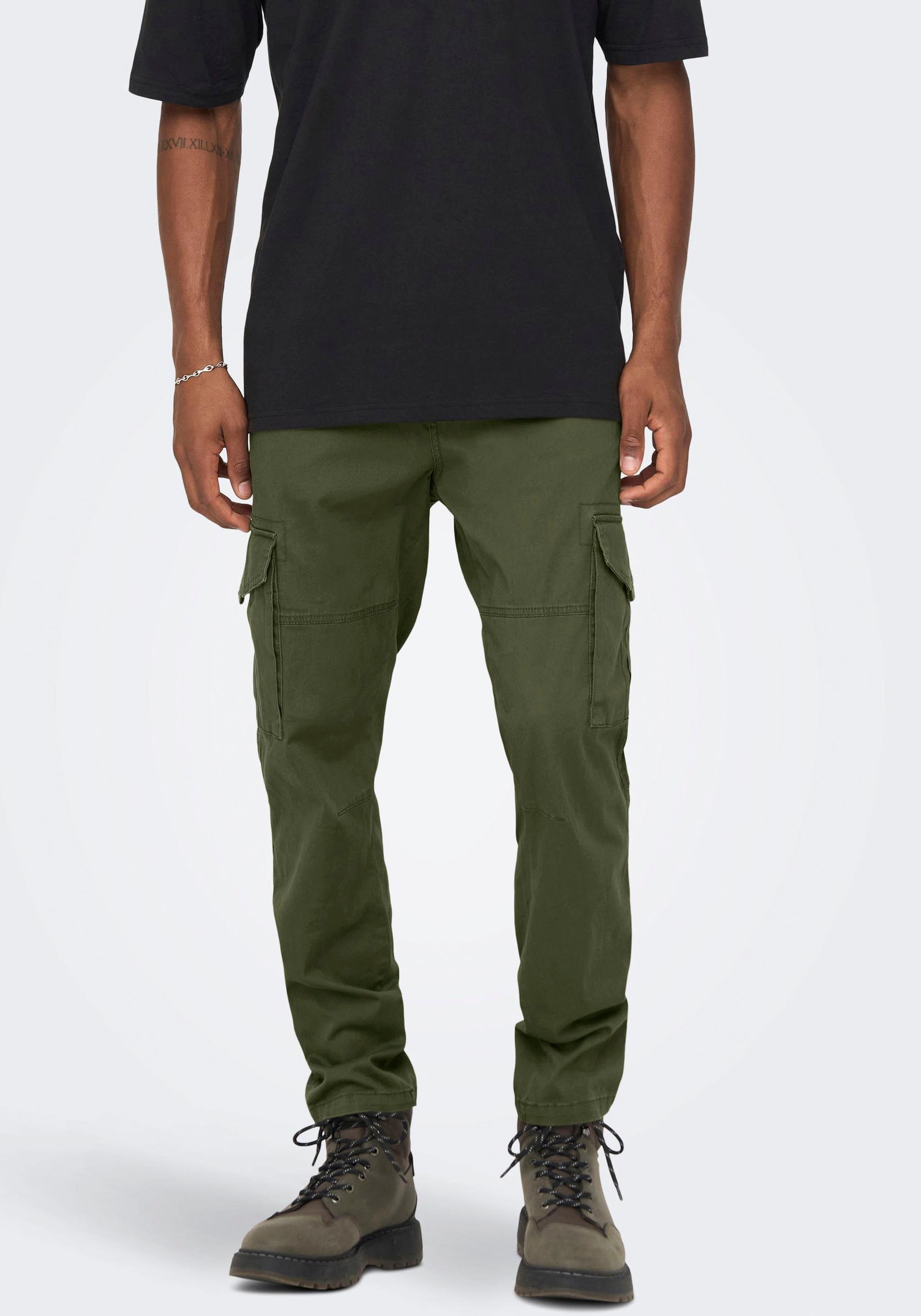 ONLY & SONS Cargohose »OS ONSDEAN LIFE TAP CARGO«