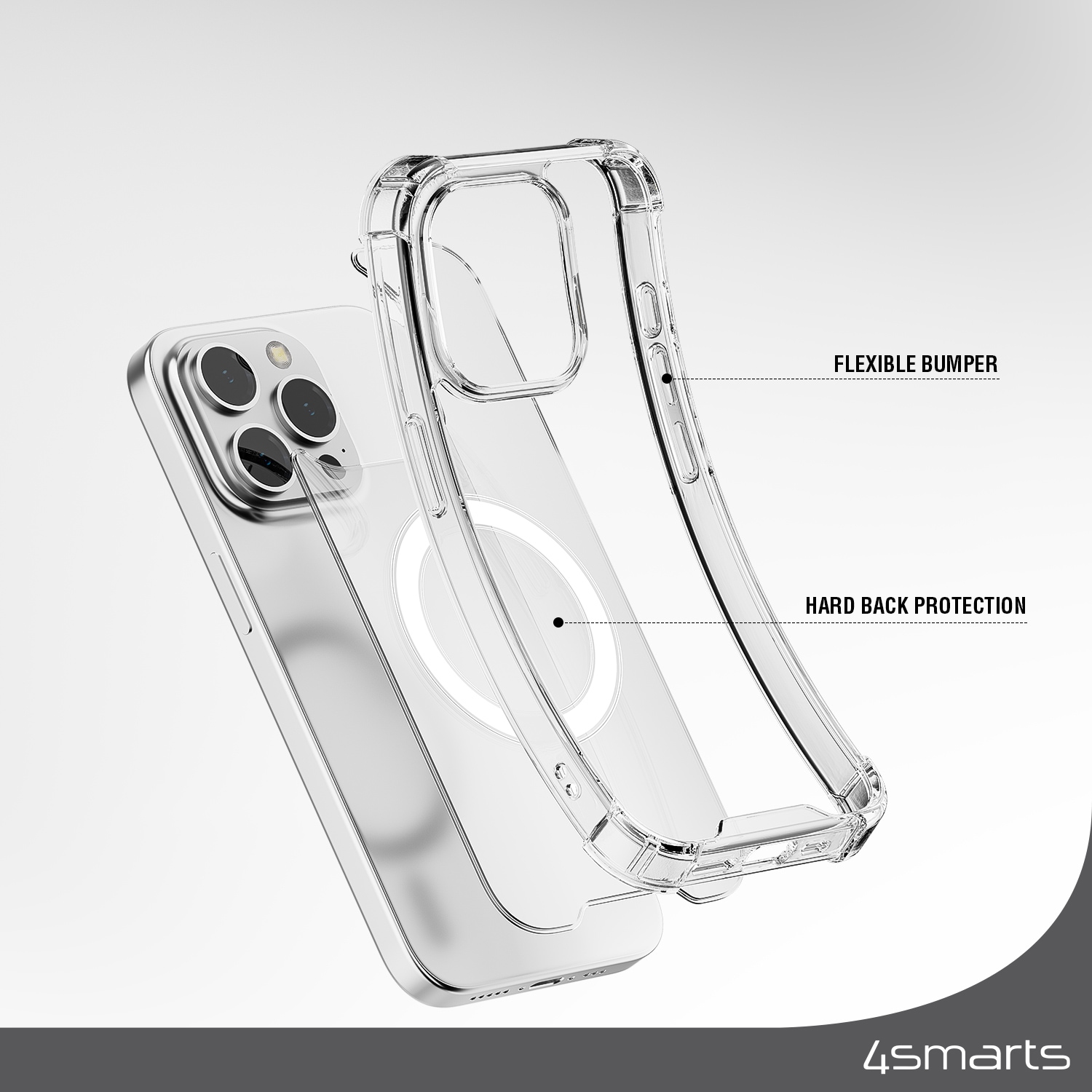 4smarts Backcover »Hybrid Case Ibiza«, Apple iPhone 15, für iPhone 15