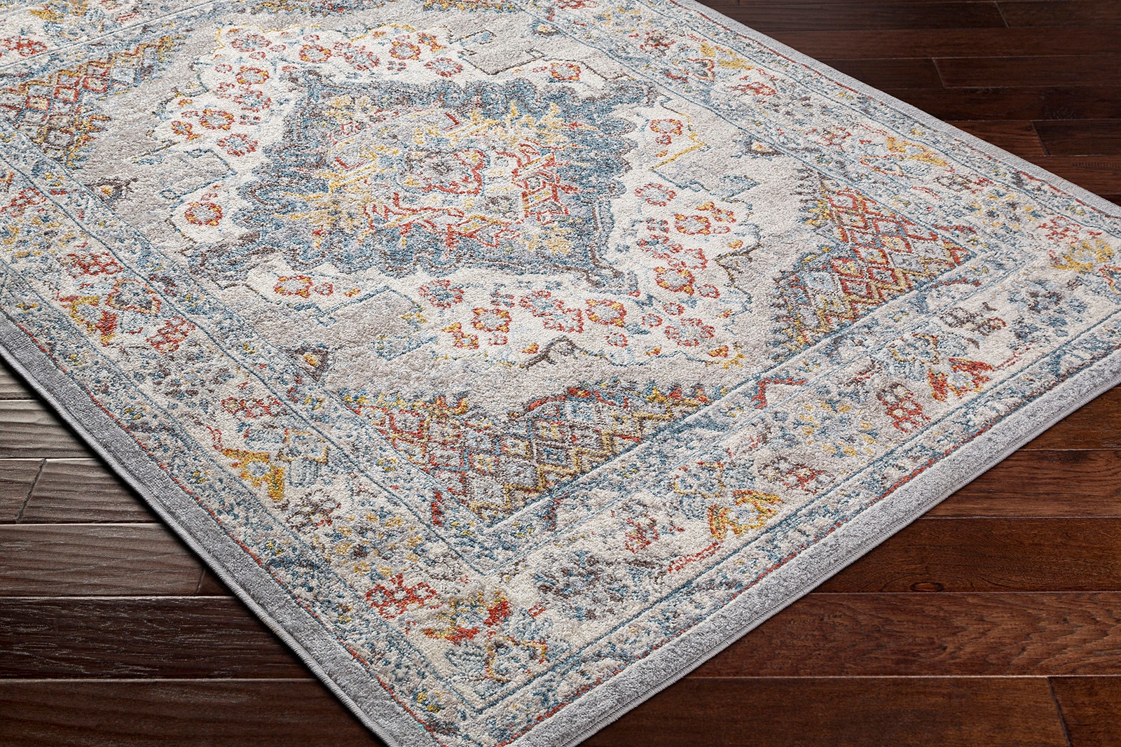 Livabliss Teppich »CASABLANCA« rechteckig 12 mm Höhe Vintage Orientteppich, Kurzflor Boho Wohnzimmerteppich, Läufer