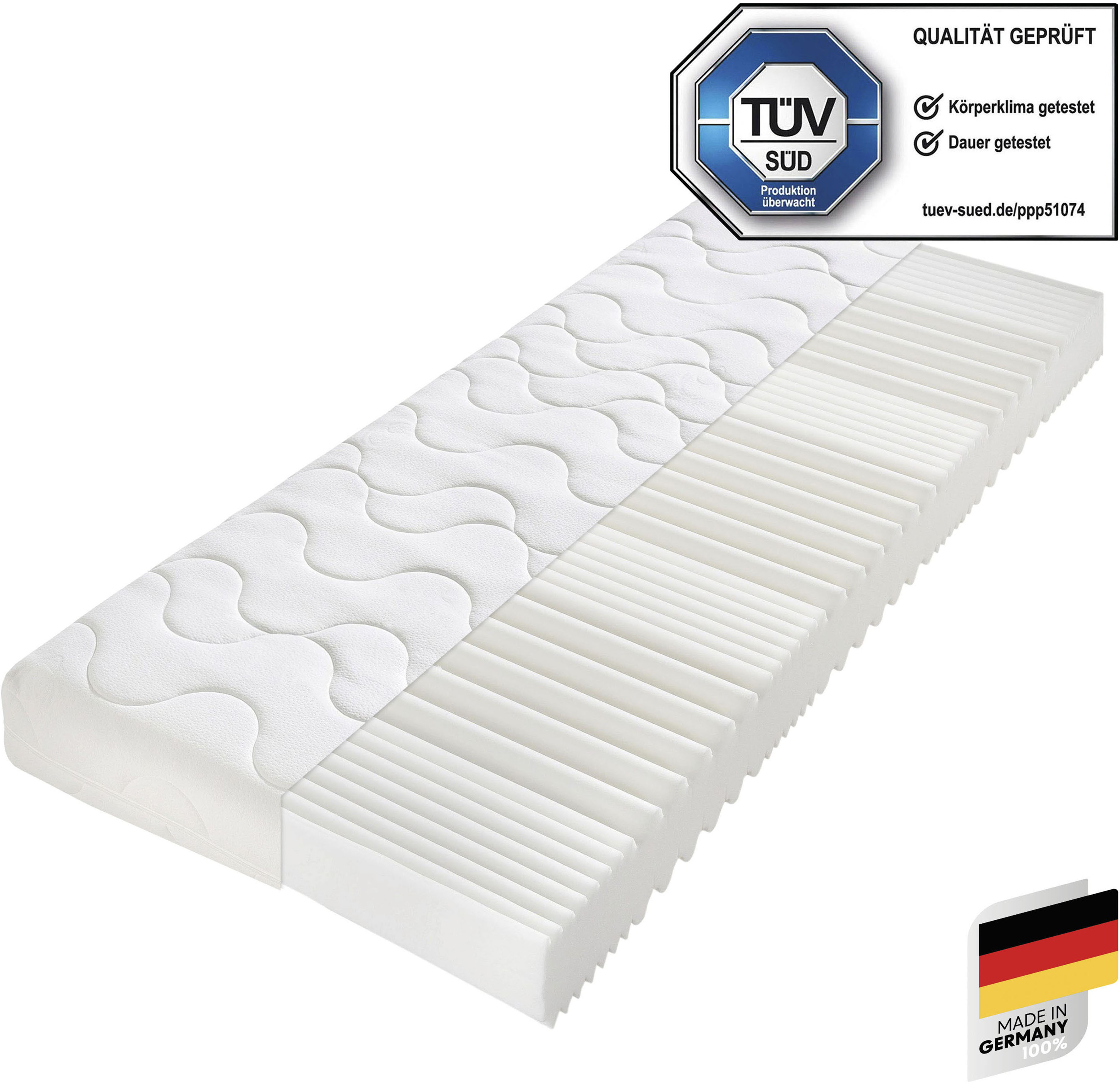 Komfortschaummatratze »Double Deluxe Matratze 20, TOP Preisleistungsangebot, getestete...