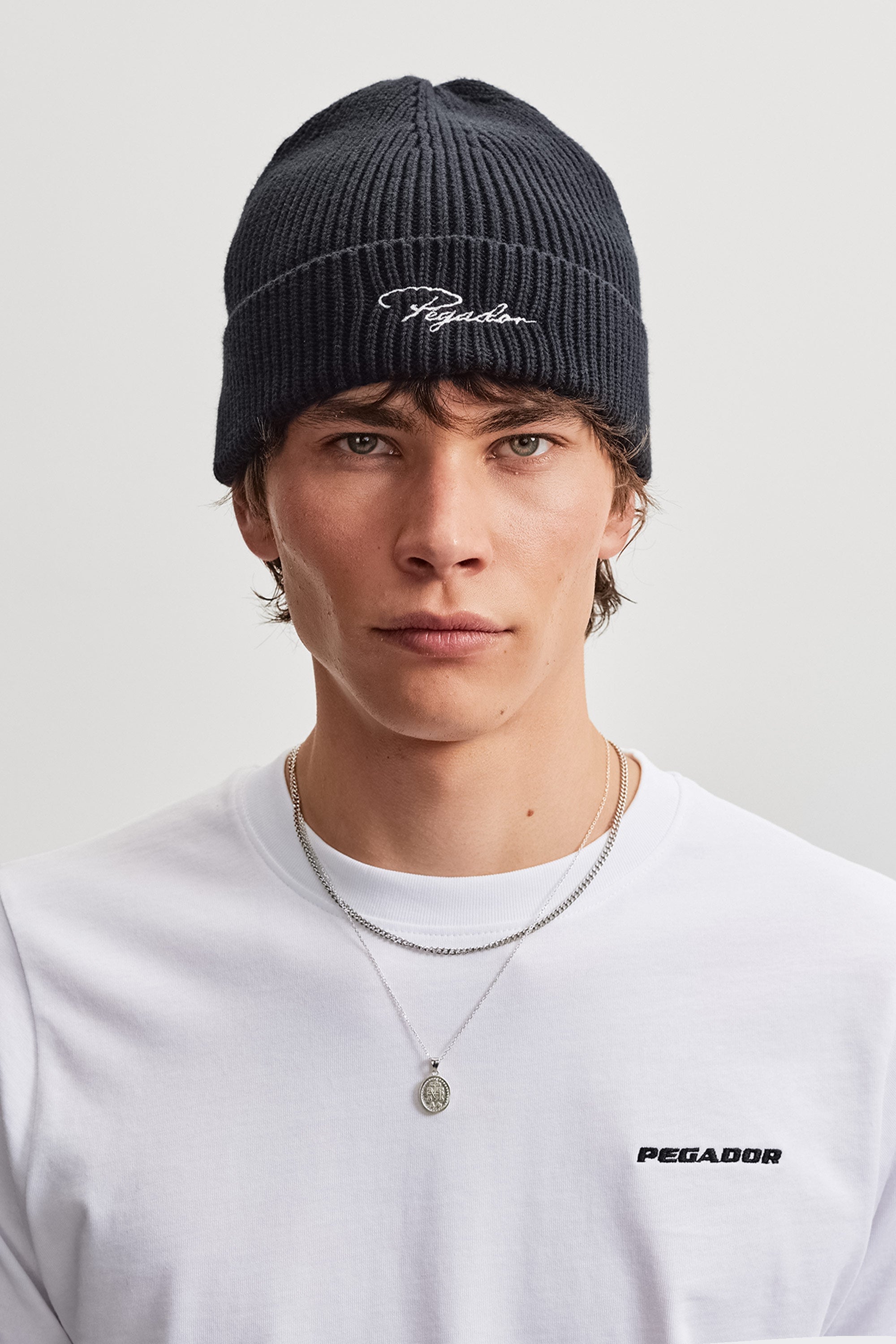 PEGADOR Bonnet »Signar Heavy Knit Beanie« coton, coupe régulière