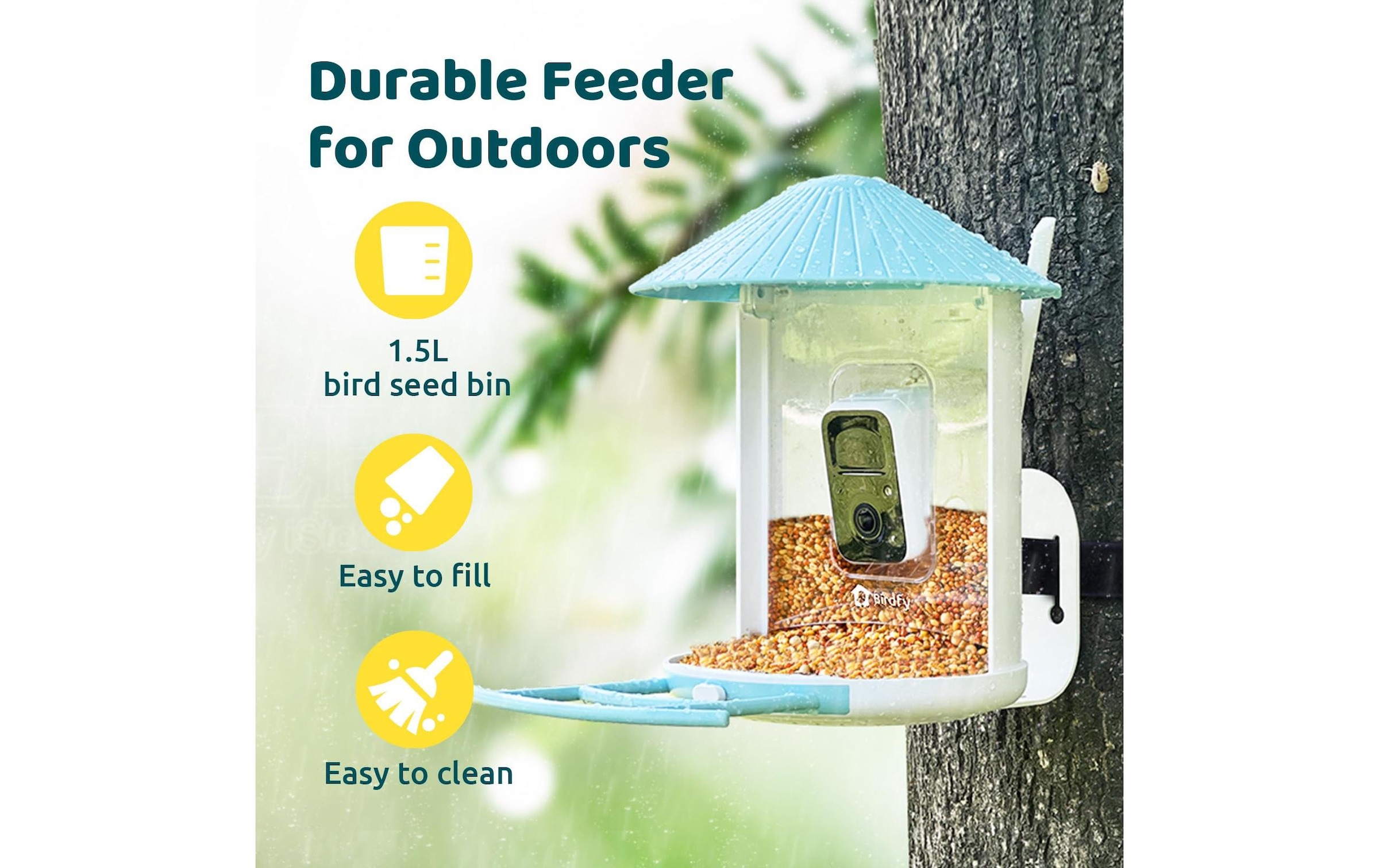 Birdfy Distributeur de nourriture »Basic Solar«
