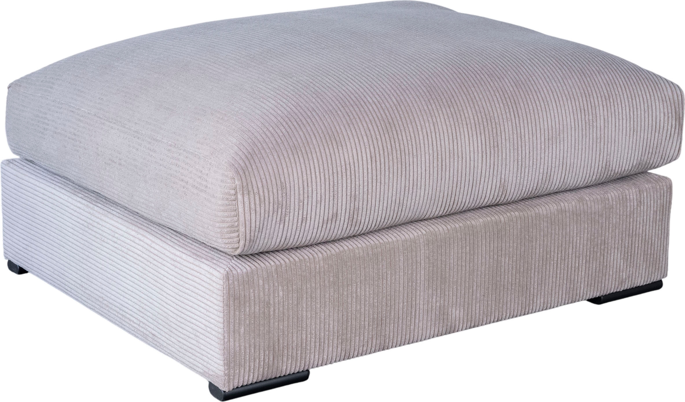 Home affaire Polsterhocker »Casa XL, Breite 125 cm« Mega-Hocker, in Cord oder Chenille-Struktur wählbar