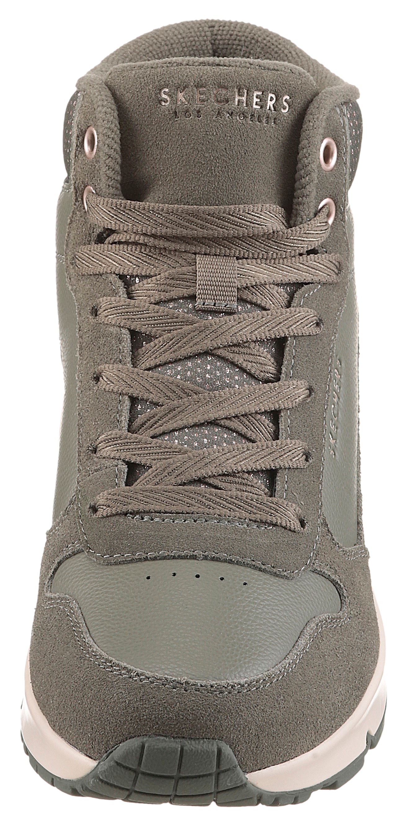 Skechers Keilsneaker »UNO-STACRE SHINE«  High Top Sneaker, Schnürboots mit Luftkammern Sohle