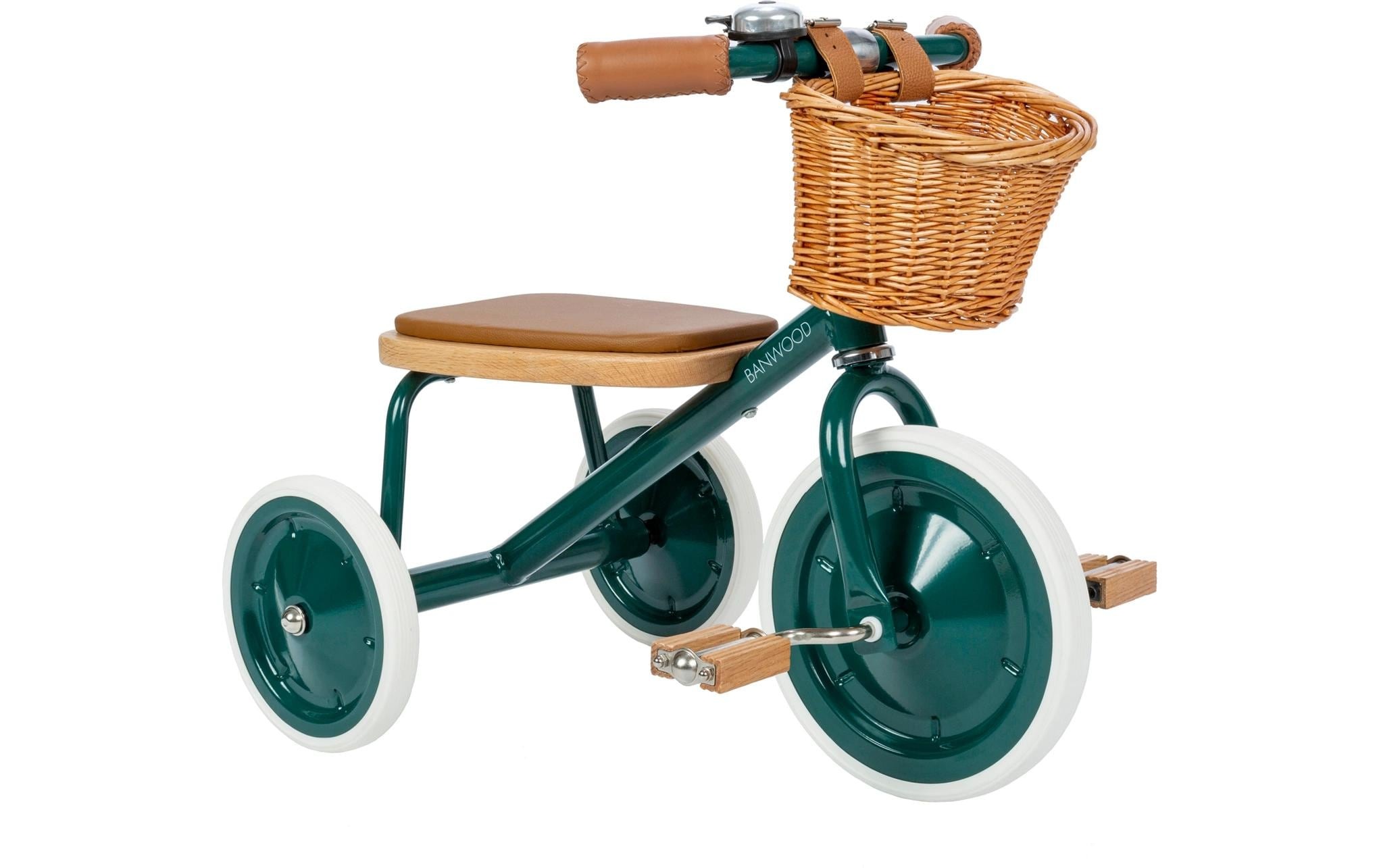   Tricycle »Banwood Trike« Tricycle rétro avec panier et barre de poussée
