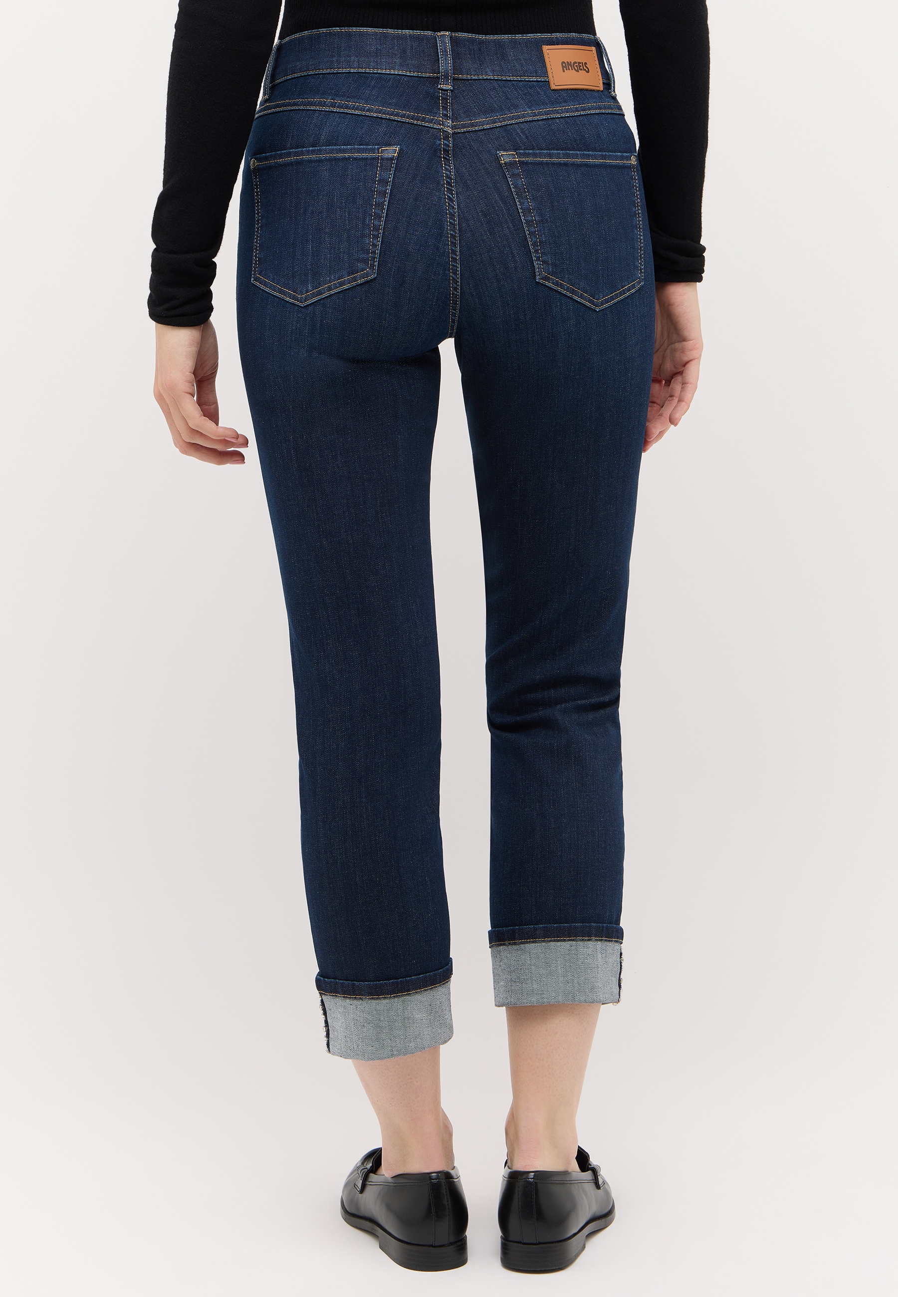 ANGELS 7/8-Jeans »CIRA GLOW« Slim Fit Passform, mit Eingrifftaschen, Coinpocket und Gesässtaschen