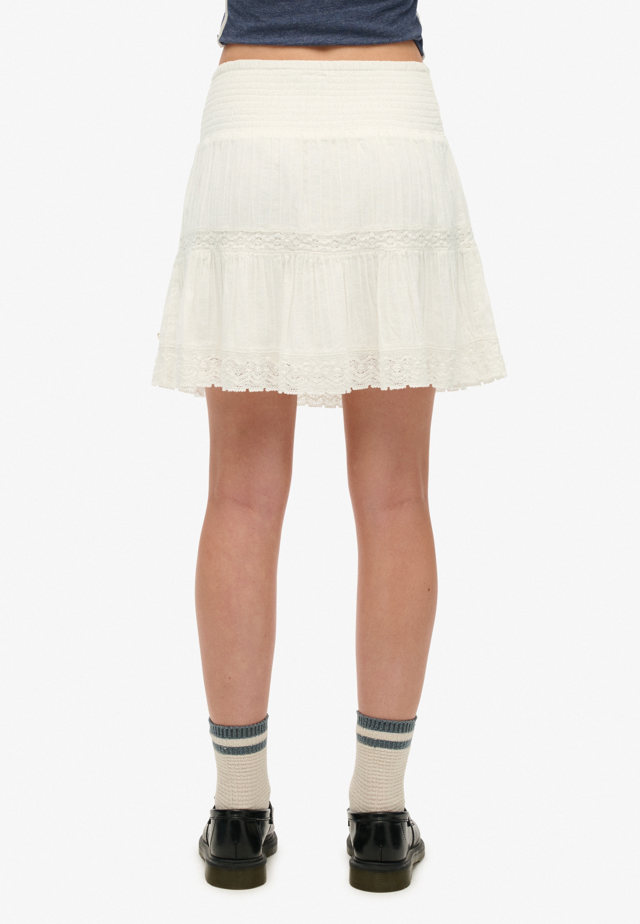 Superdry Minirock »IBIZA LACE MIX MINI SKIRT«