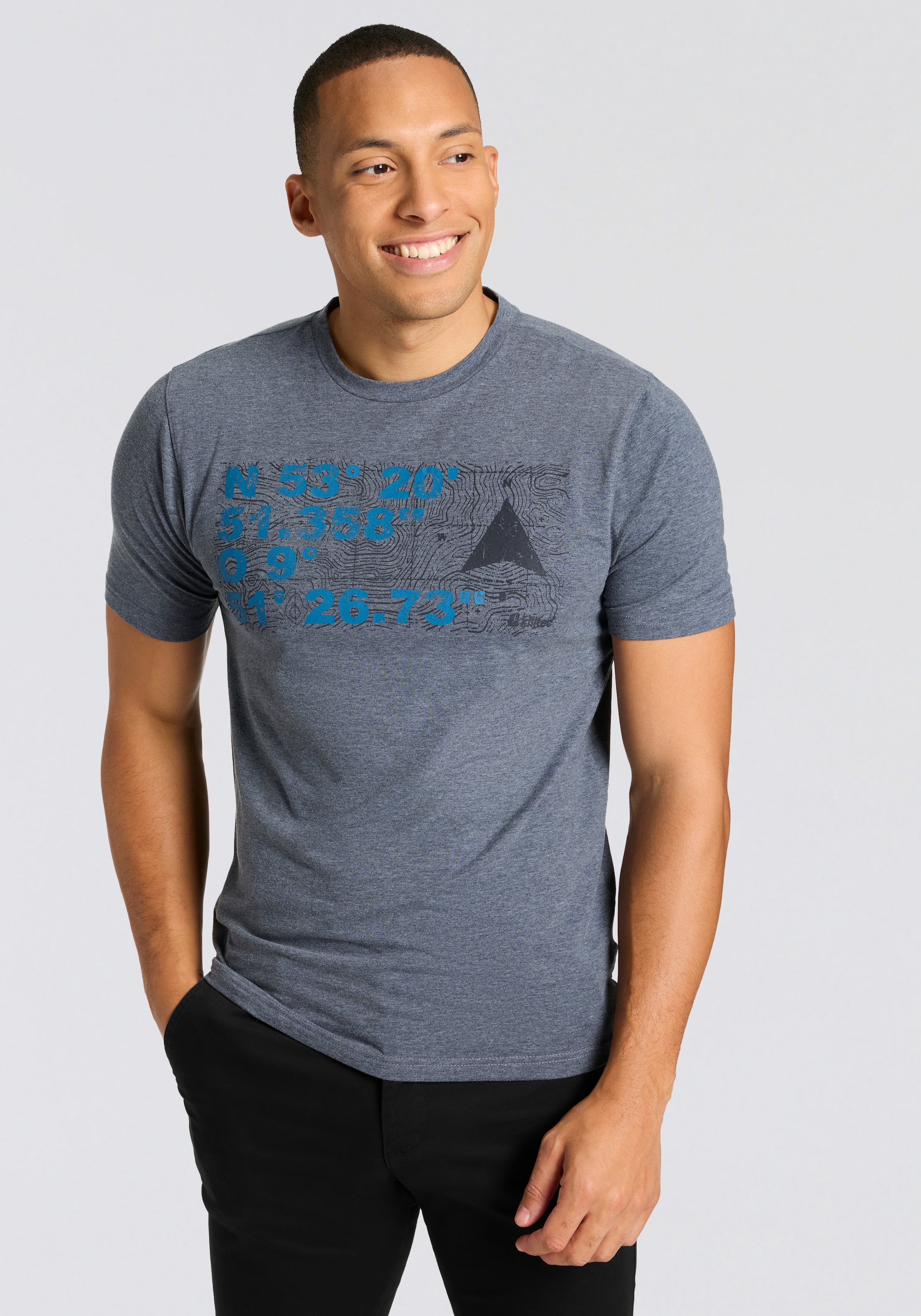 Image of Killtec T-Shirt "KOS 254 MN TSHRT" mit Rundhalsausschnitt, Kurzarm-Design, schnell trocknend
