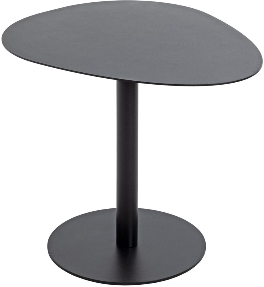 Image of GILDE Beistelltisch "Beistelltisch, organisch, "Organic", Metall, schwarz" 1 Stk. tlg. Ablage, Dekoration, modern, Wohnraum, Einrichtung, Stellfläche