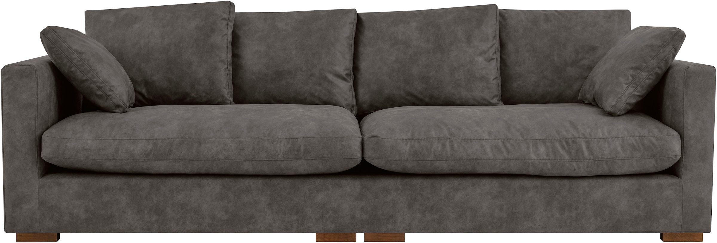 Home affaire Big-Sofa »Coray«, extra weich und kuschelig, Füllung mit Federn und Daunen