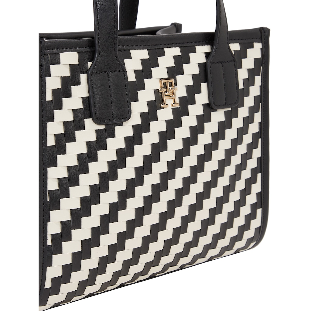 Tommy Hilfiger Henkeltasche »TH CITY SMALL TOTE WOVEN«