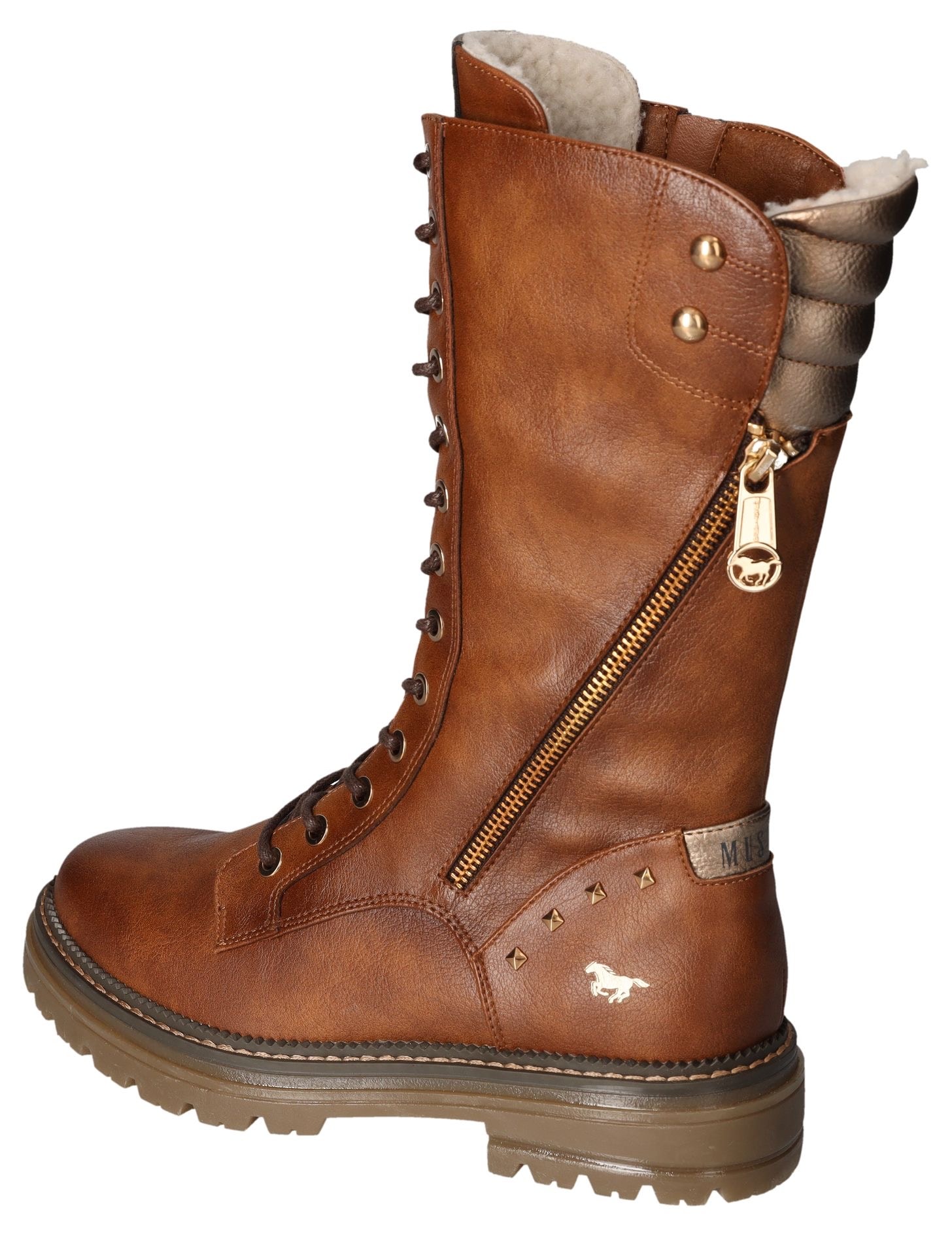 Mustang Shoes Winterstiefel, Schnürstiefel, Winterboots mit Innenreissverschluss