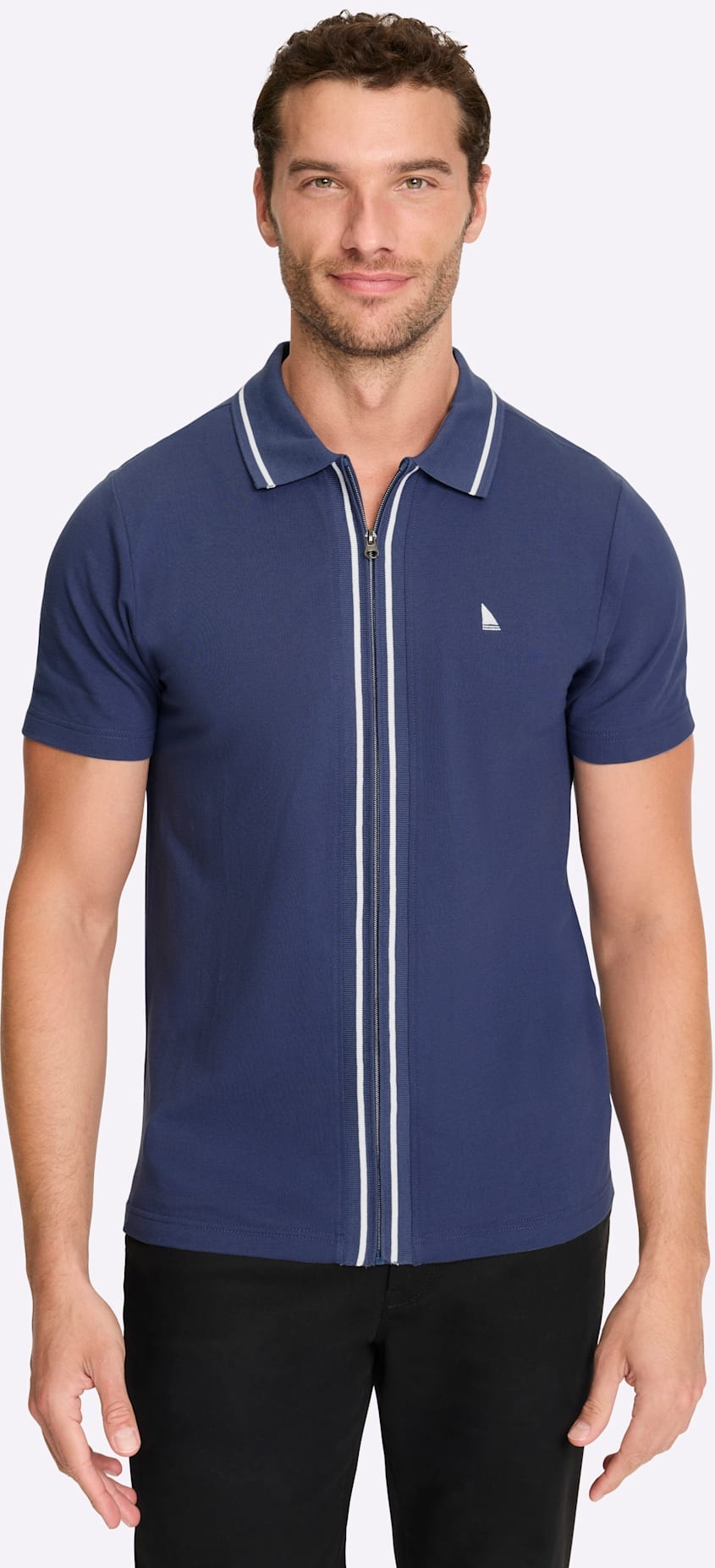 Catamaran Kurzarmshirt »Kurzarm-Poloshirt« 1 tlg.