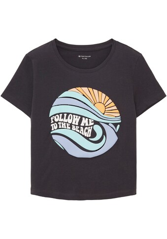 TOM TAILOR T-Shirt, mit sommerlichen Motiven kaufen