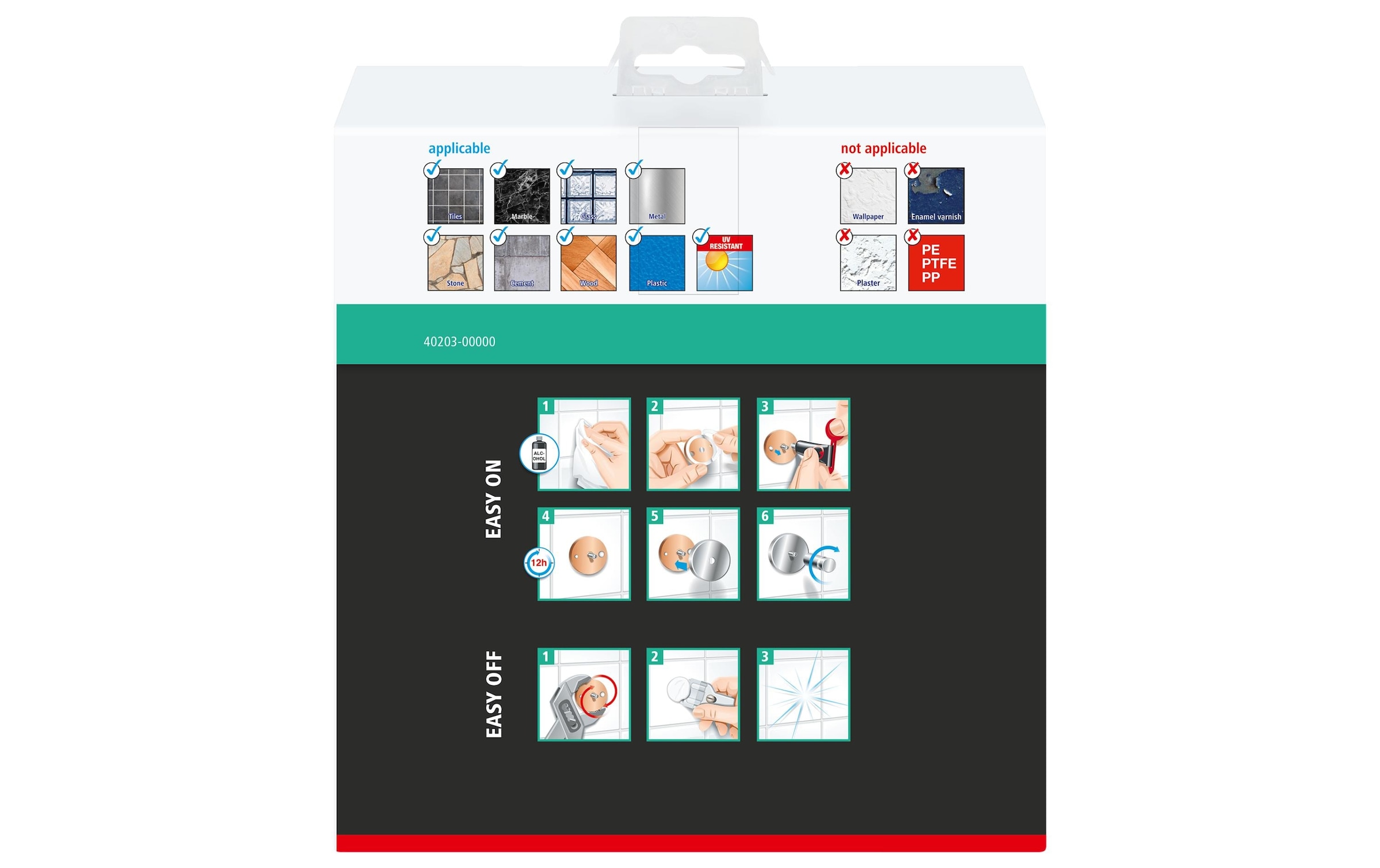 tesa Badregal »Aluxx einstöckig, offen«