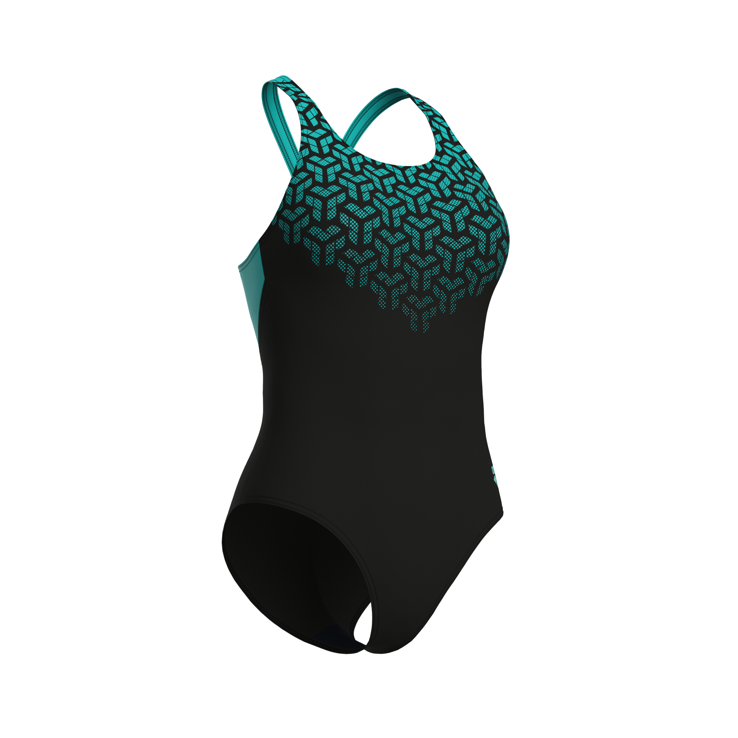 Arena Maillot de bain »WOMEN'S ARENA KIKKO V SWIMSUIT V BACK GRAPHIC« 1 cuis tlg. mit UV-Schutz UPF 50+