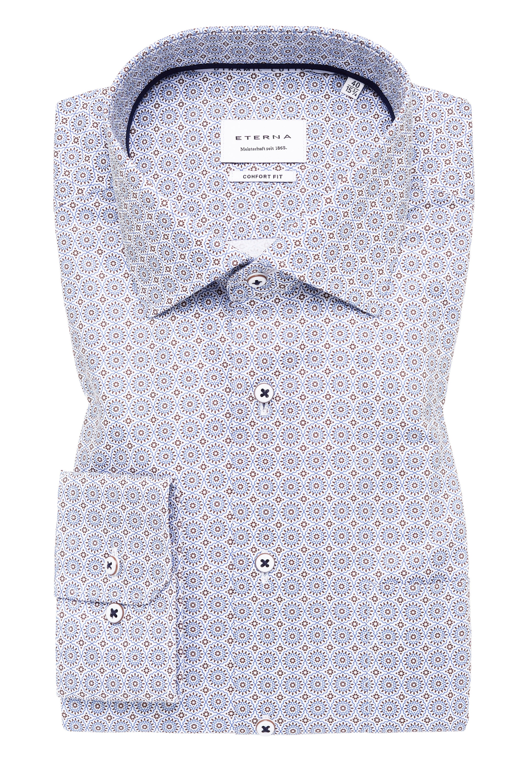 Eterna Chemise à manches longues »COMFORT FIT« NON IRON (bügelfrei)