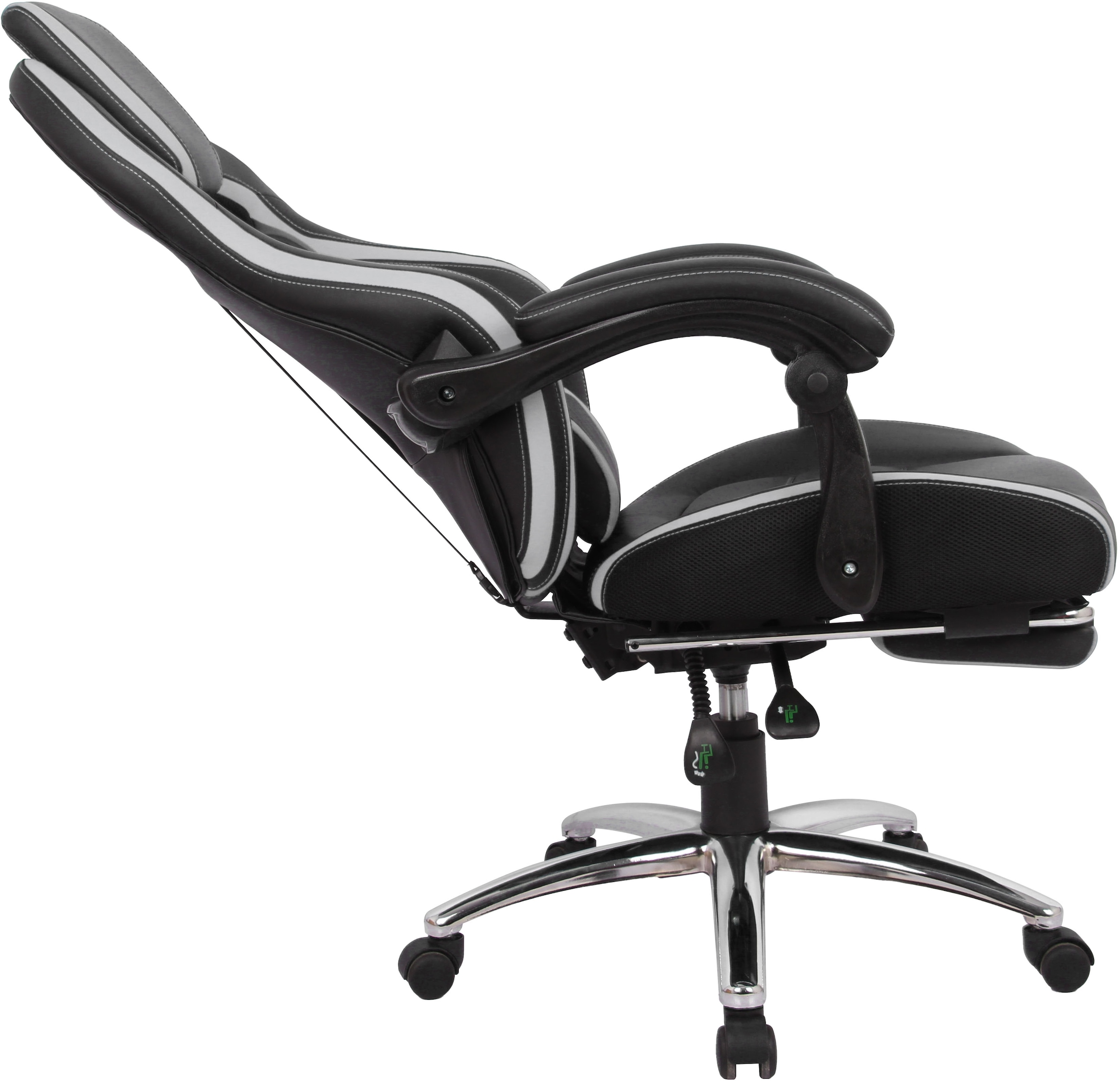 INOSIGN Chaise de jeu »Sprinta 1, Chefsessel mit ausziehbarer Fussstütze« () komfortabel gepolstert mit vielen ergonomischen Funktionen